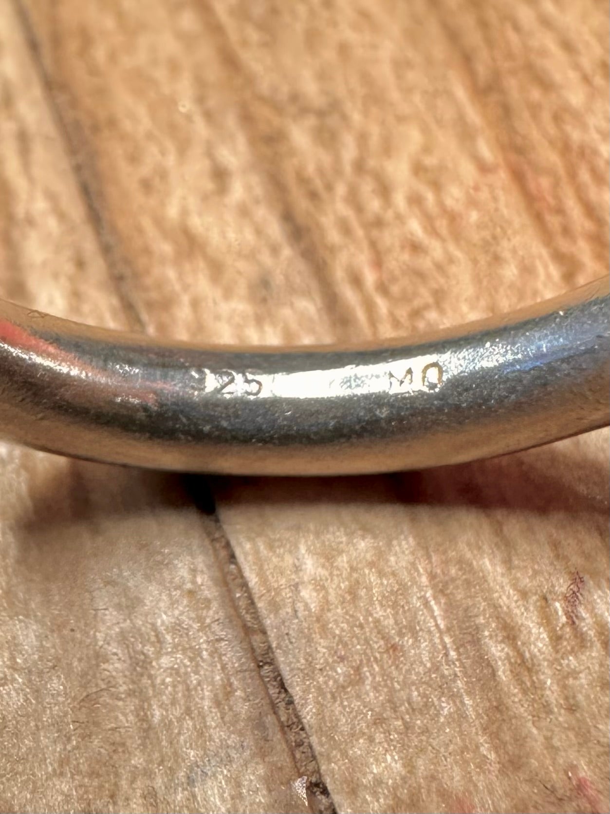 Modernist Moonstone Claw Mount 925 Sterling Silver Size Q Ring