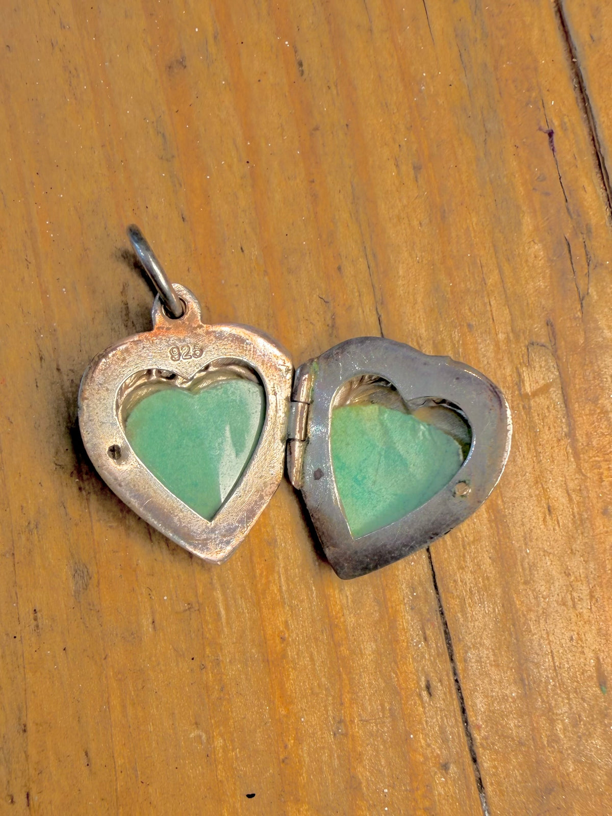 Heart Decorative Locket 925 Sterling Silver Pendant