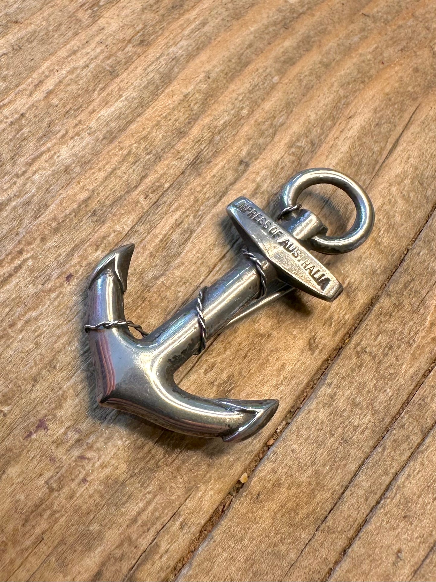 Empress of Australia 1932 Anchor 925 Sterling Silver Brooch