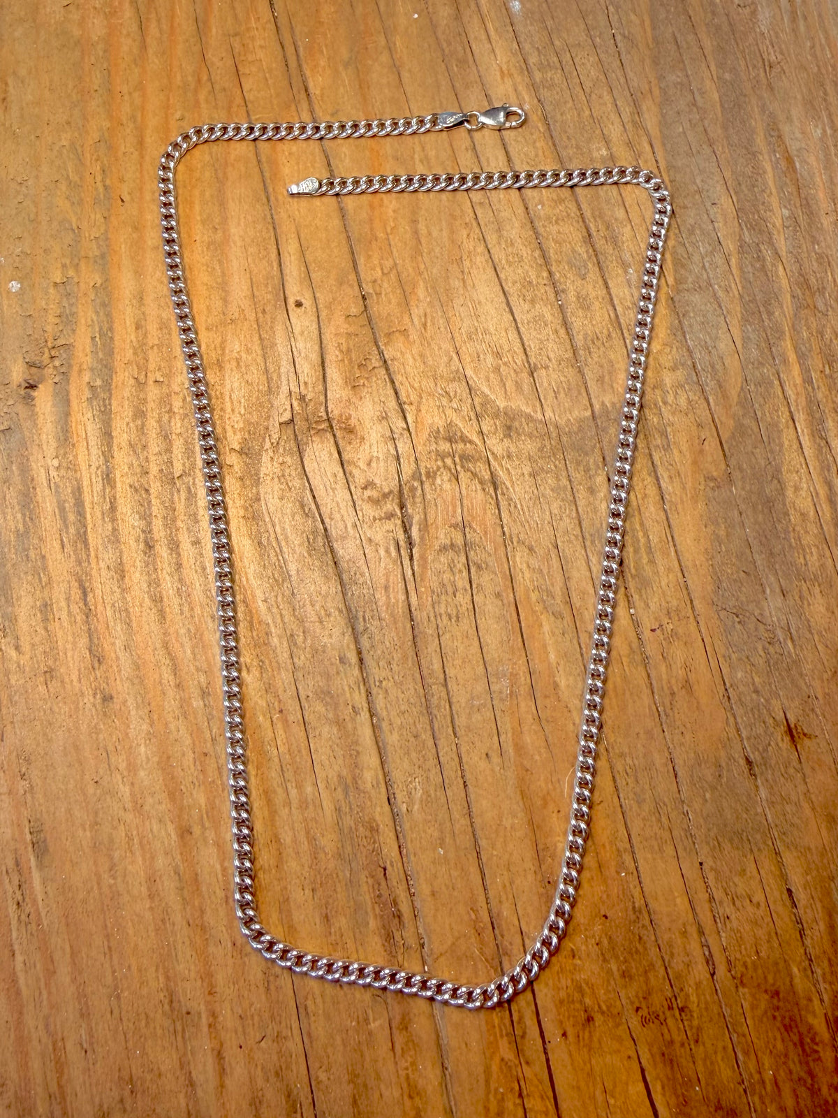 Close Link Curb Chain 1994 Italian 18 inch Necklace ￼