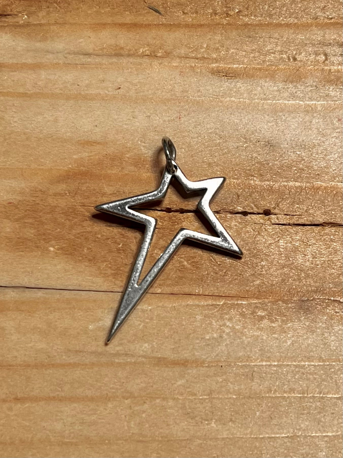 Abstract Star 925 Sterling Silver Pendant