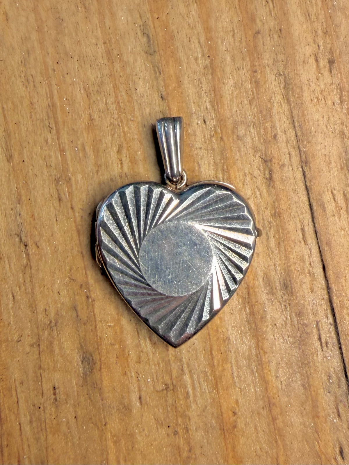 Georg Jensen Ltd Heart Spiral Locket 925 Sterling Silver Pendant