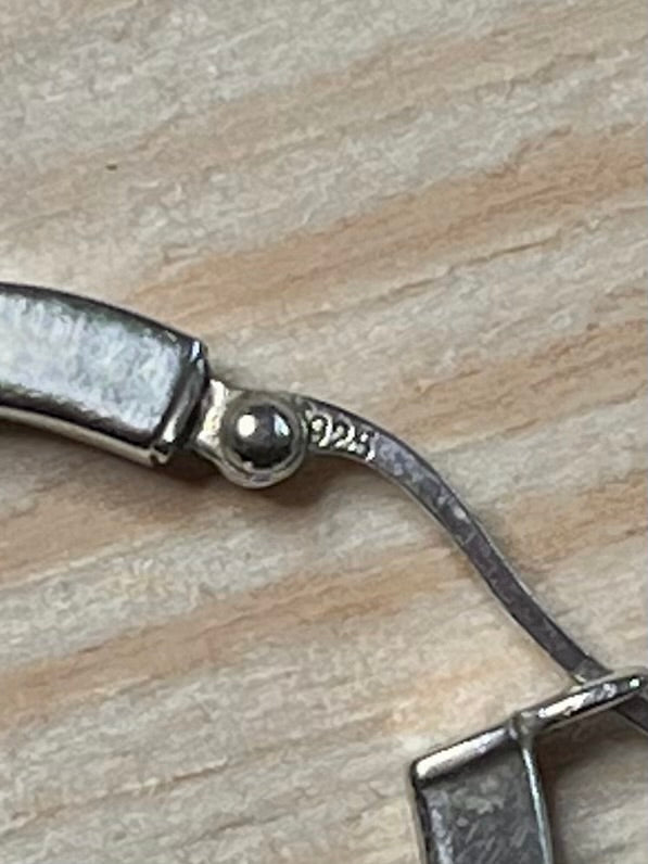 Flat Chunky 925 Sterling Silver Hoop Earrings