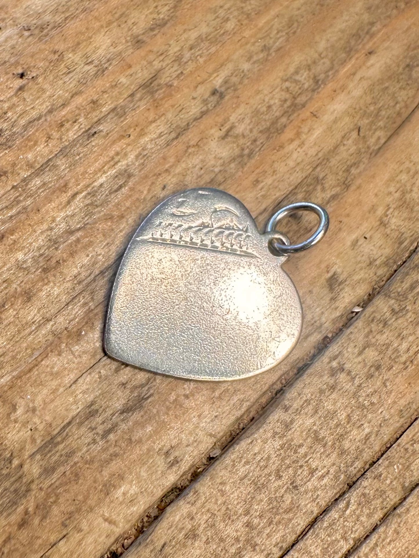 Herz-Anhänger aus 925er Sterlingsilber mit Gravur
