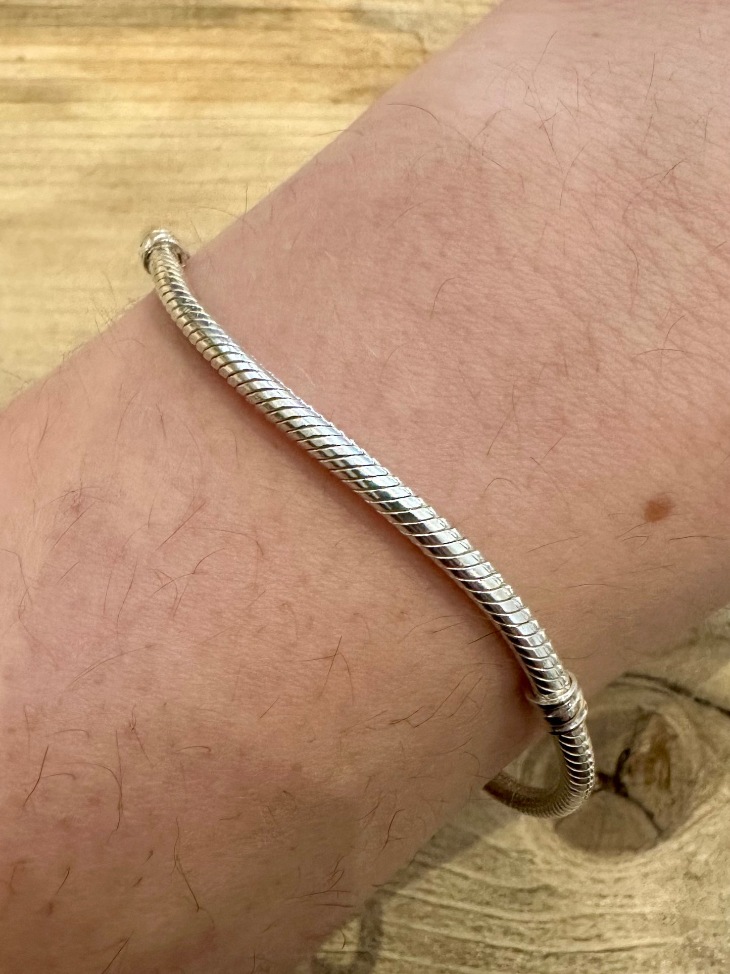 PANDORA Snake Chain 925 Silver 7.5 inch Bracelet