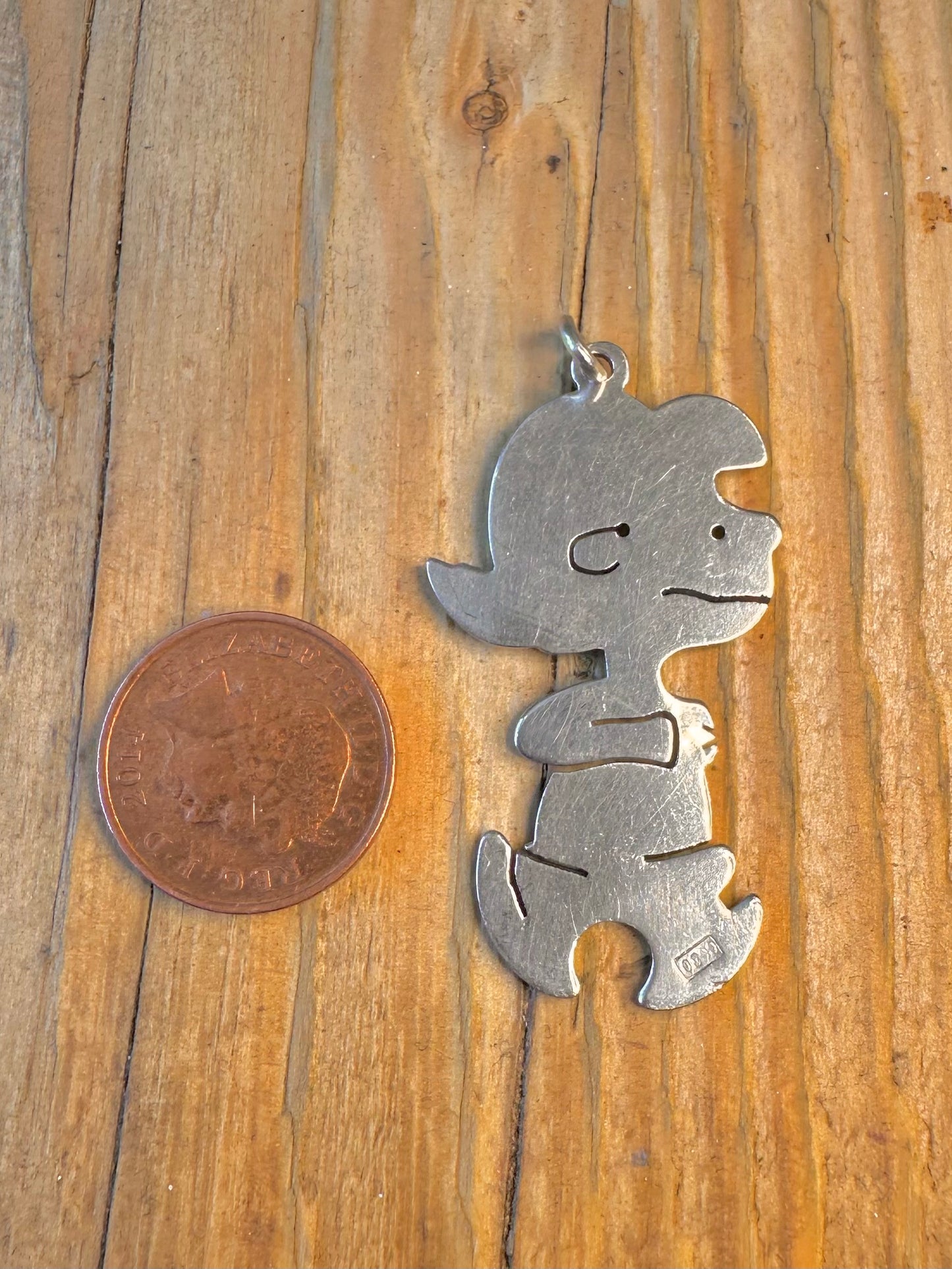 Peanuts Lucy Van Pelt 800 Silver Pendant