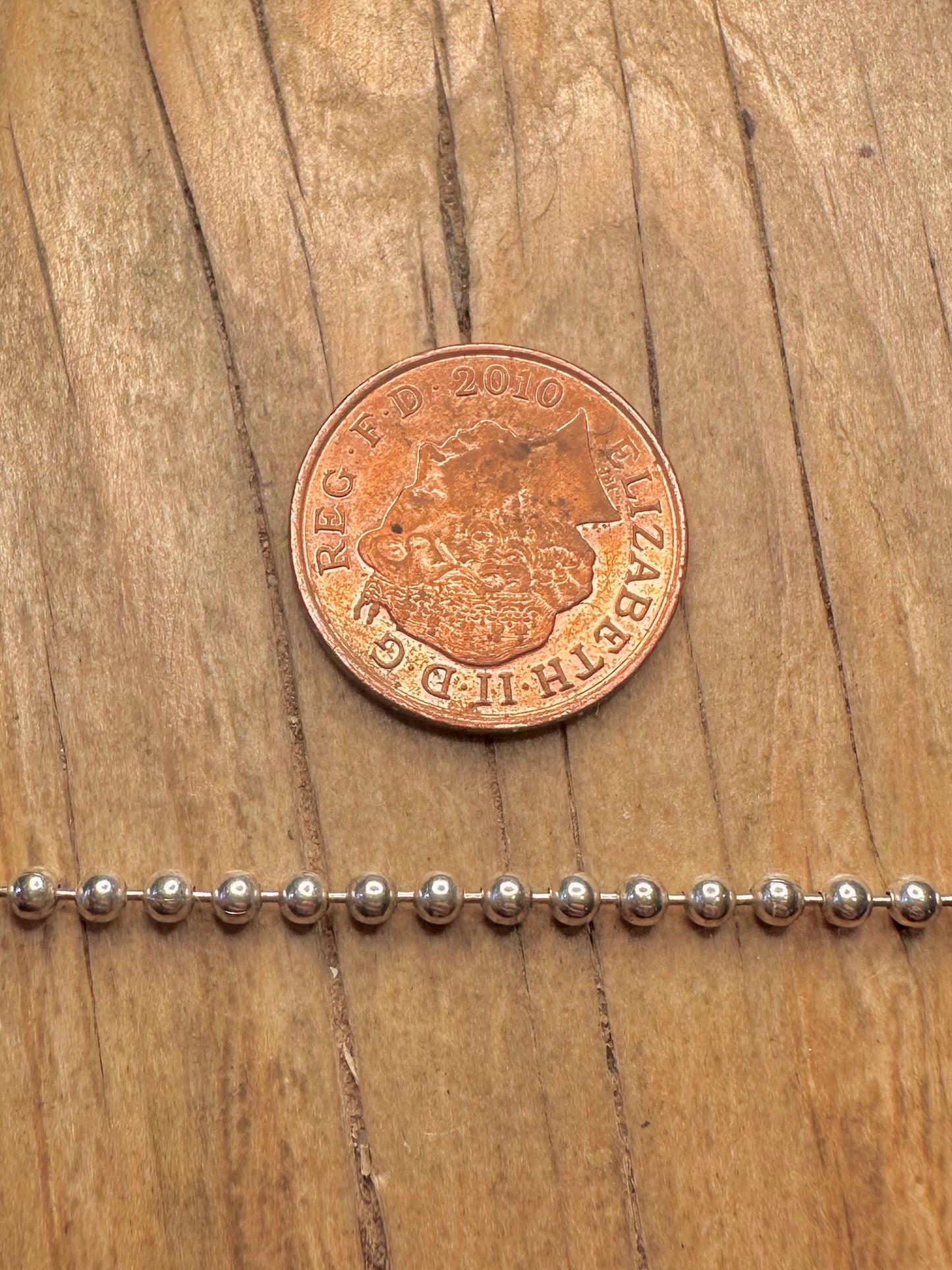 Vintage Thomas Sabo Ball Chain 925 Sterling Silver 21 inch Necklace