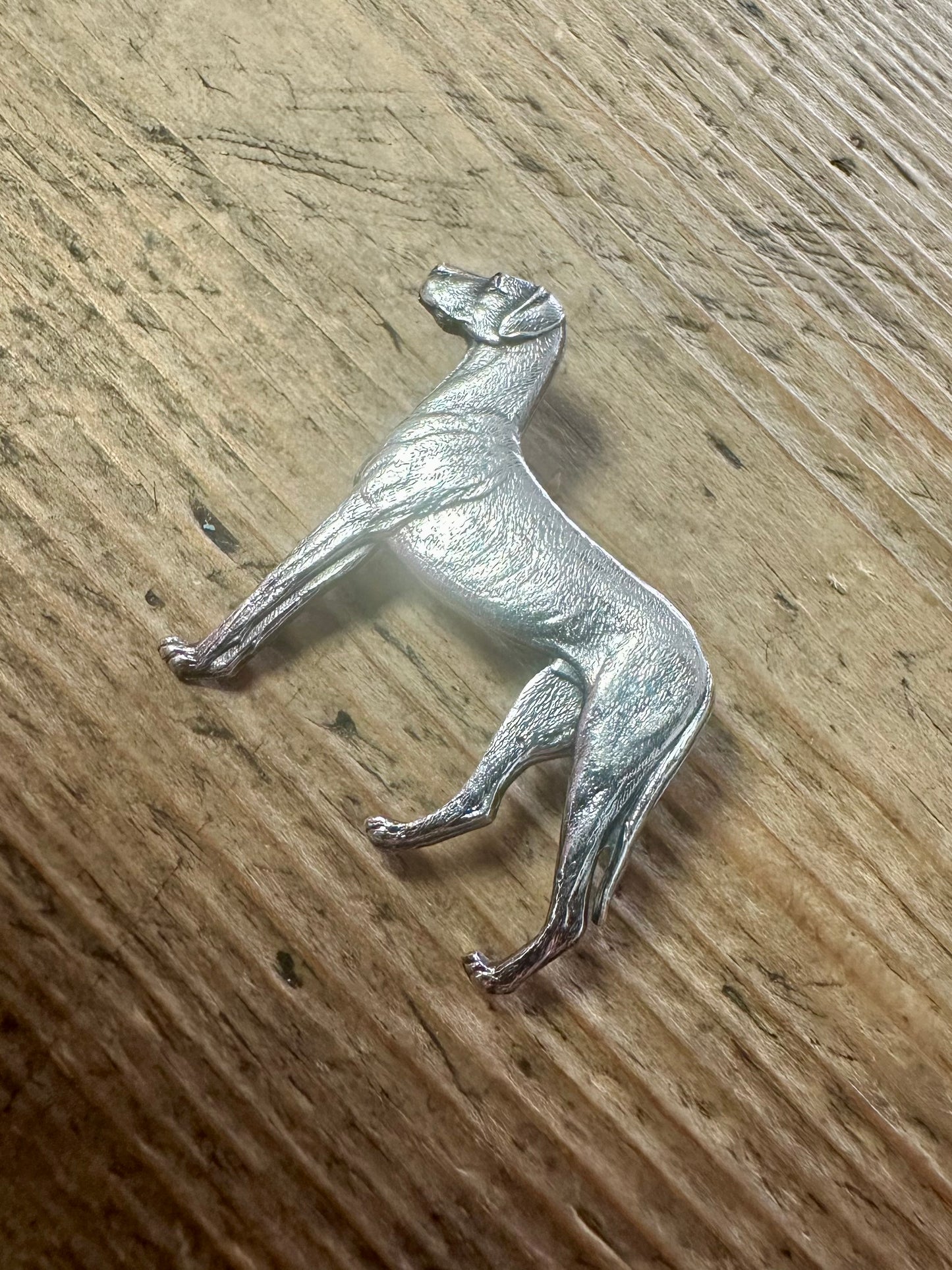 Vintage Kenart Great Dane Made in England Made in England Pewter Brooch