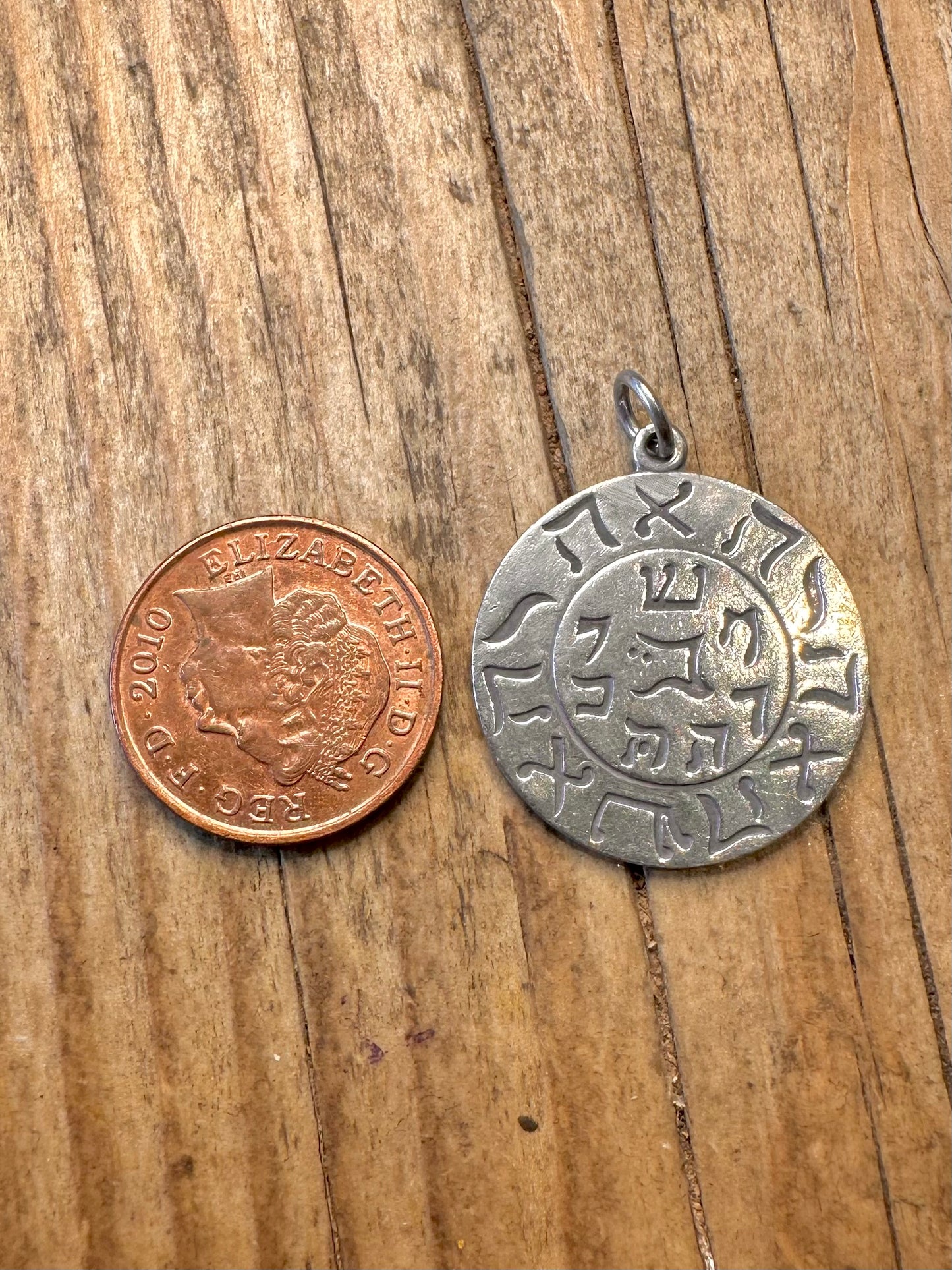 Der Kreis von Raphael Kreis 925 Sterling Silber Anhänger