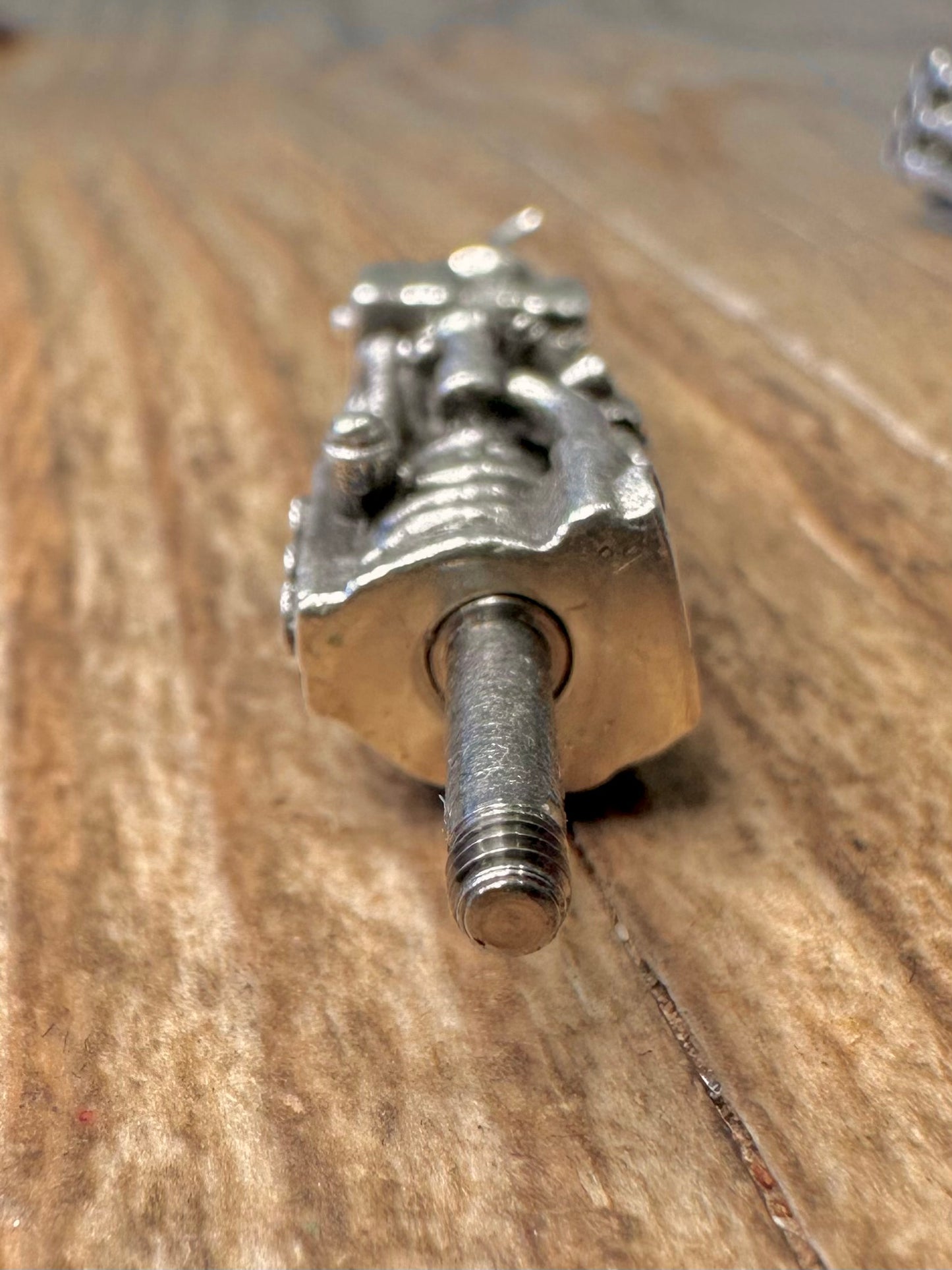 Abstract Mechanical Nose Septum Piercing 925 Sterling Silver Body Jewellery