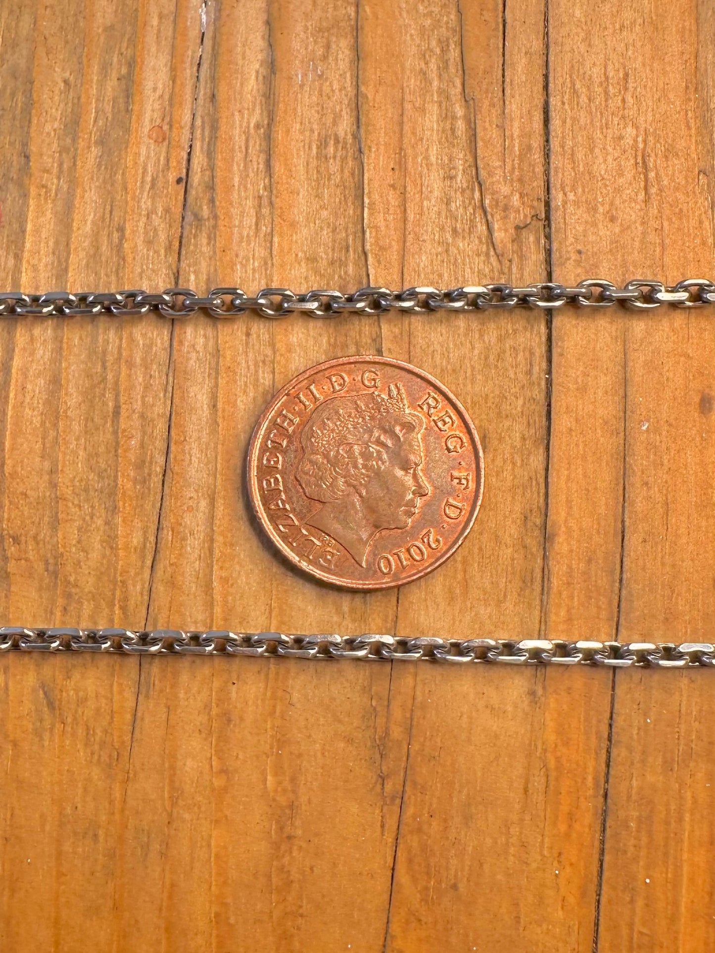 Cable Chain 925 Sterling Silver 21 inch Necklace