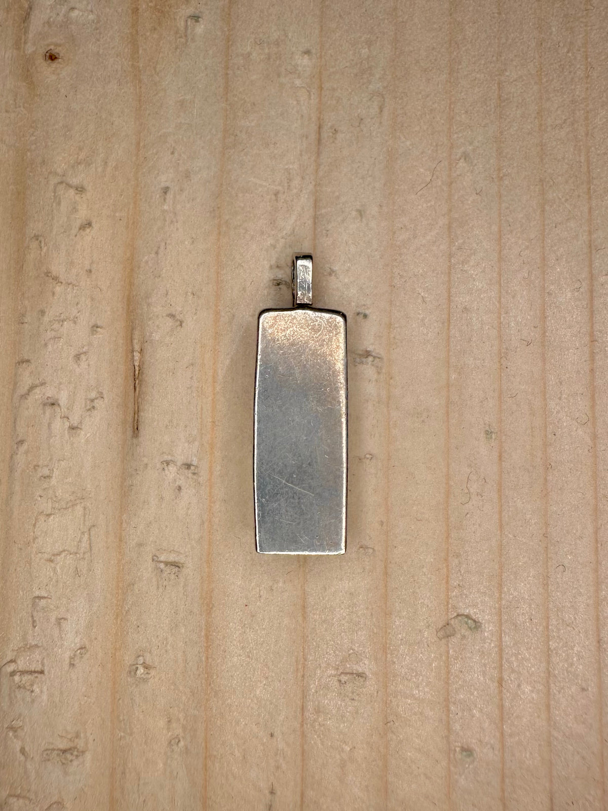 Ingot 1977 Sheffield 925 Sterling Silver Pendant