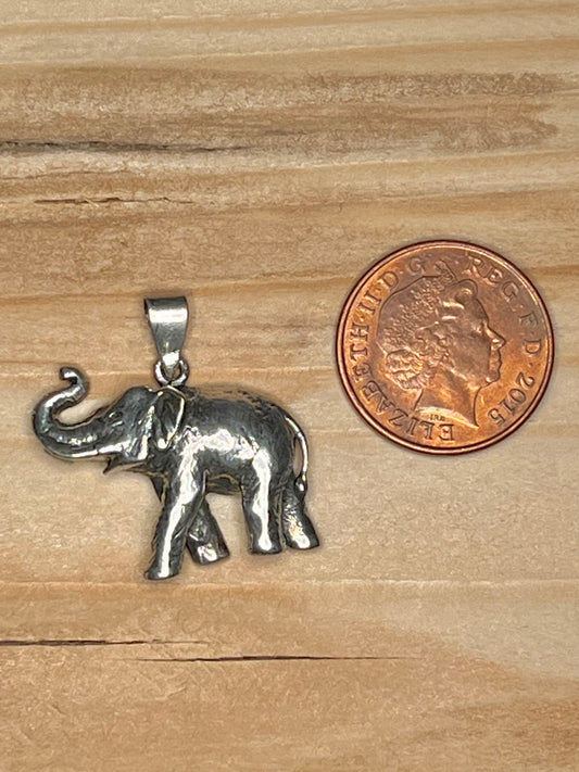 Elephant 925 Sterling Silver Pendant