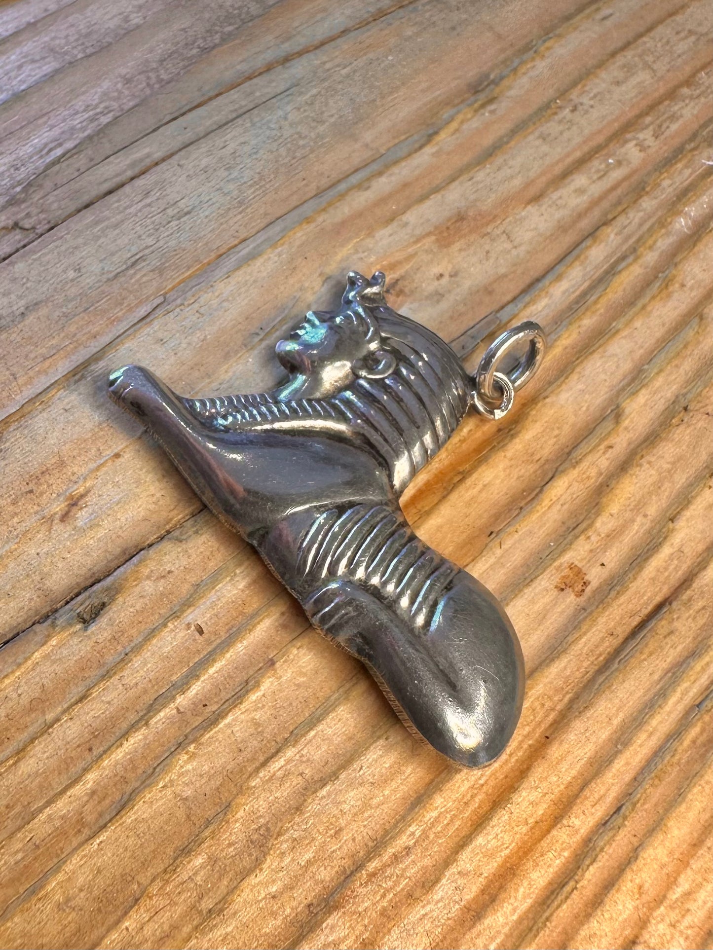 Egyptian Sphinx 925 Silver Pendant