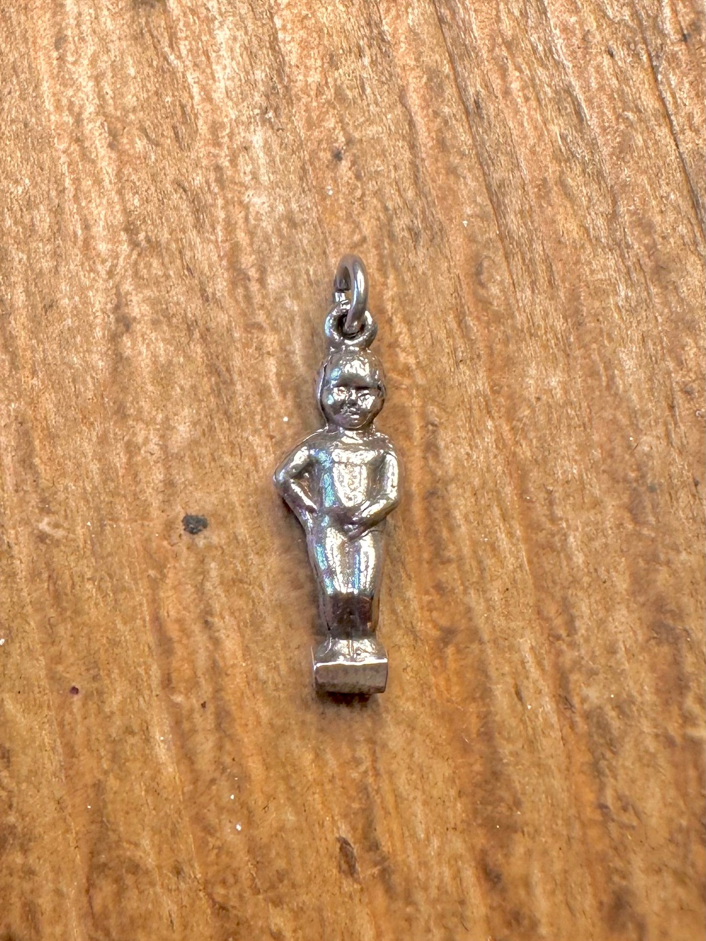 Manneken Pis Boy Scandinavian 800 Silver Charm Pendant