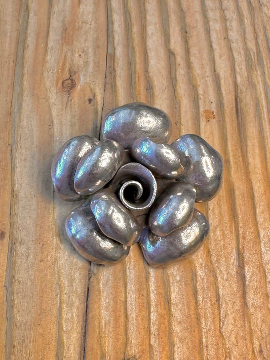 Flower 2007 Rose 925 Sterling Silver Pendant