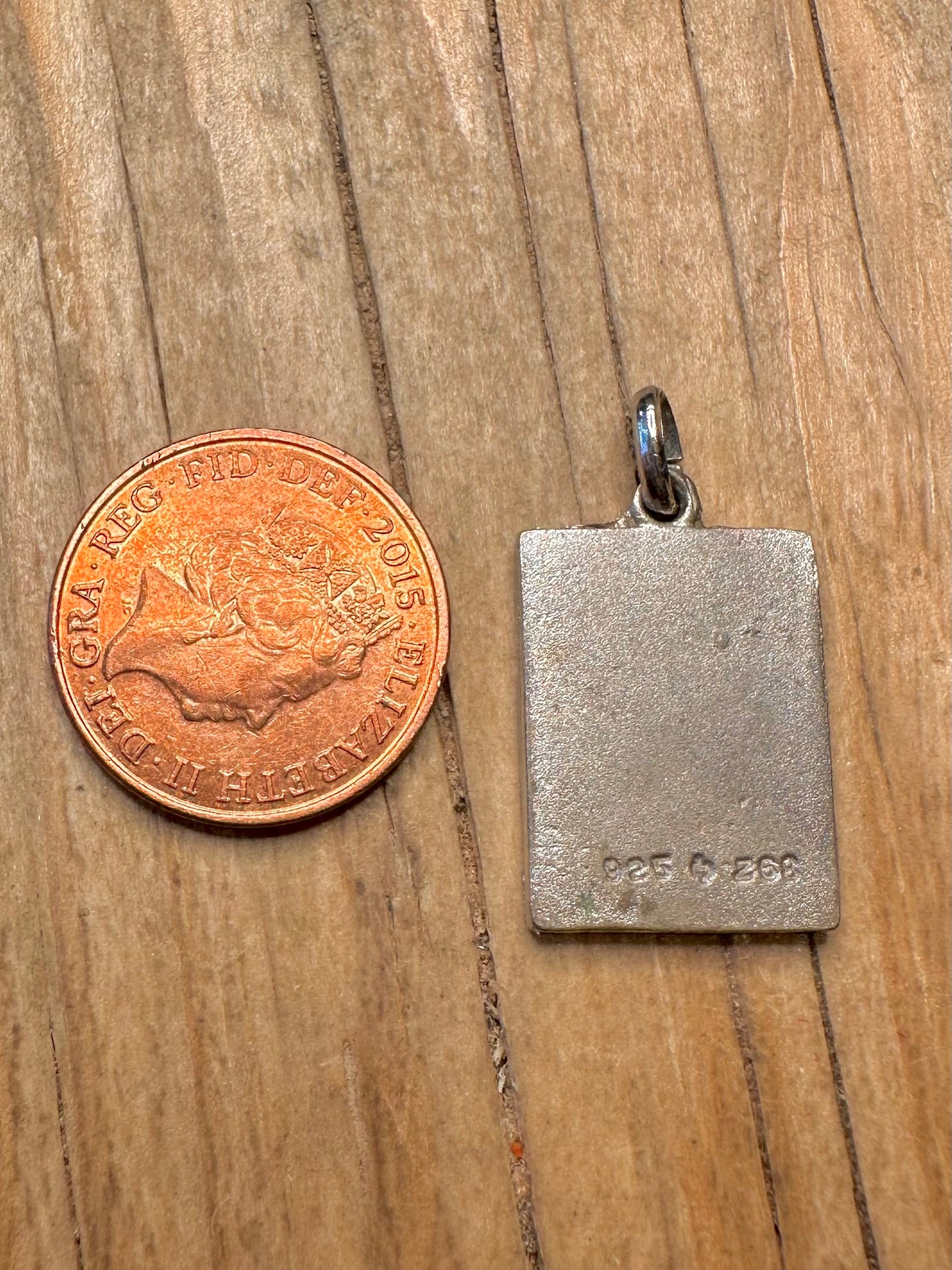 Vintage 5g Barren 925 Sterlingsilber Anhänger