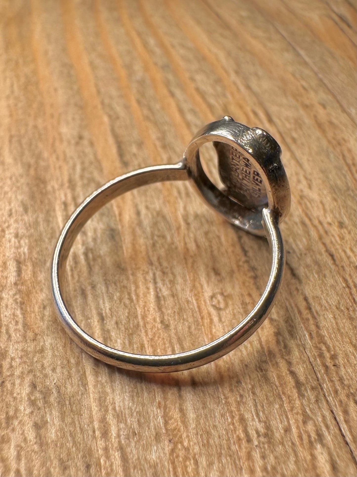 Vintage Joan The Wad 925 Sterling Silver Size R Ring