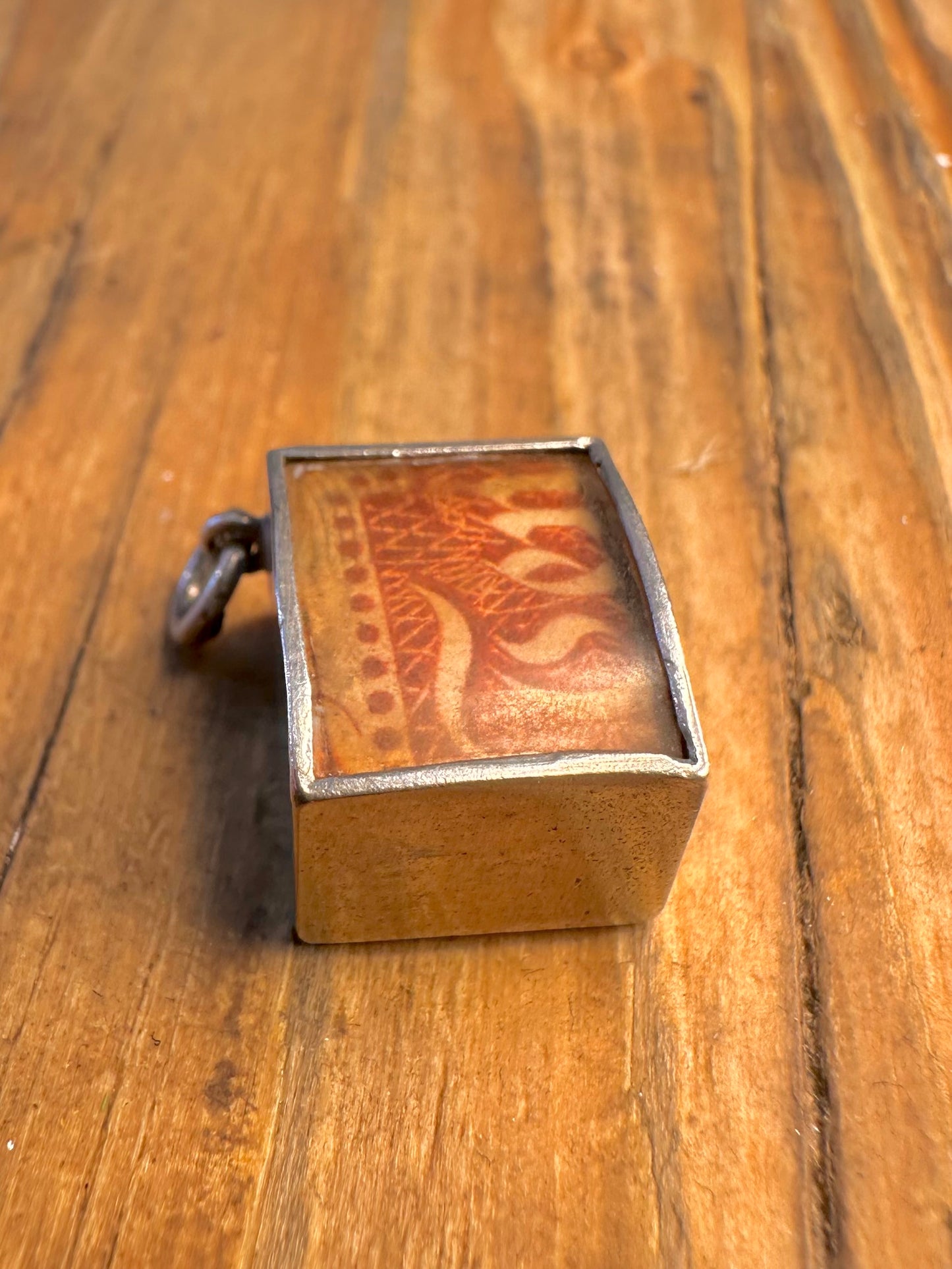 Ten Shilling Note Break in Emergency 925 Sterling Silver Charm Pendant