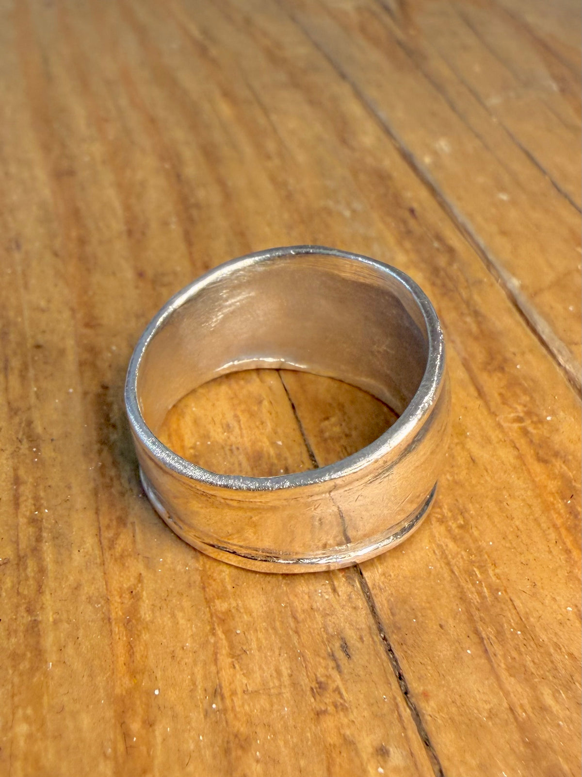 Dome Band 925 Sterling Silver Size O Ring