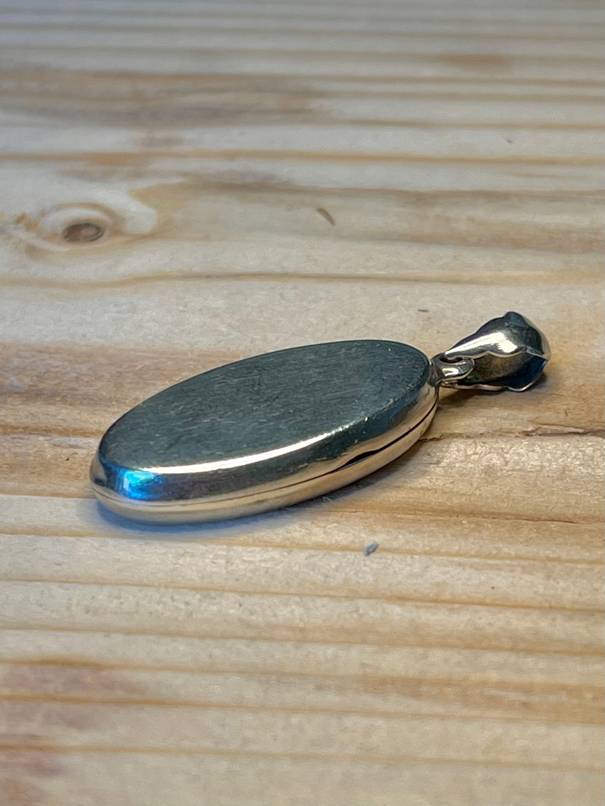 Oval Picture Locket 925 Sterling Silver Pendant