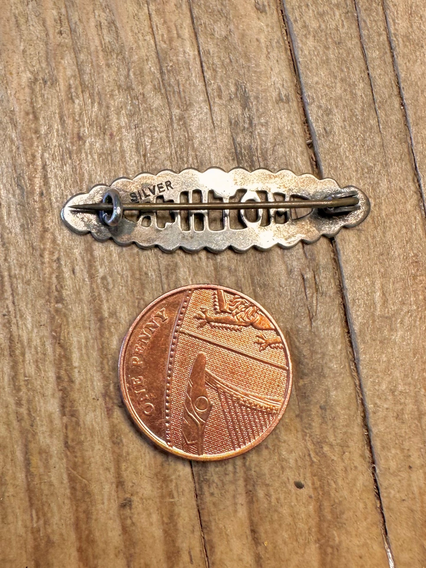 Mother Late 1900 to 1920’s 925 Sterling Silver Brooch