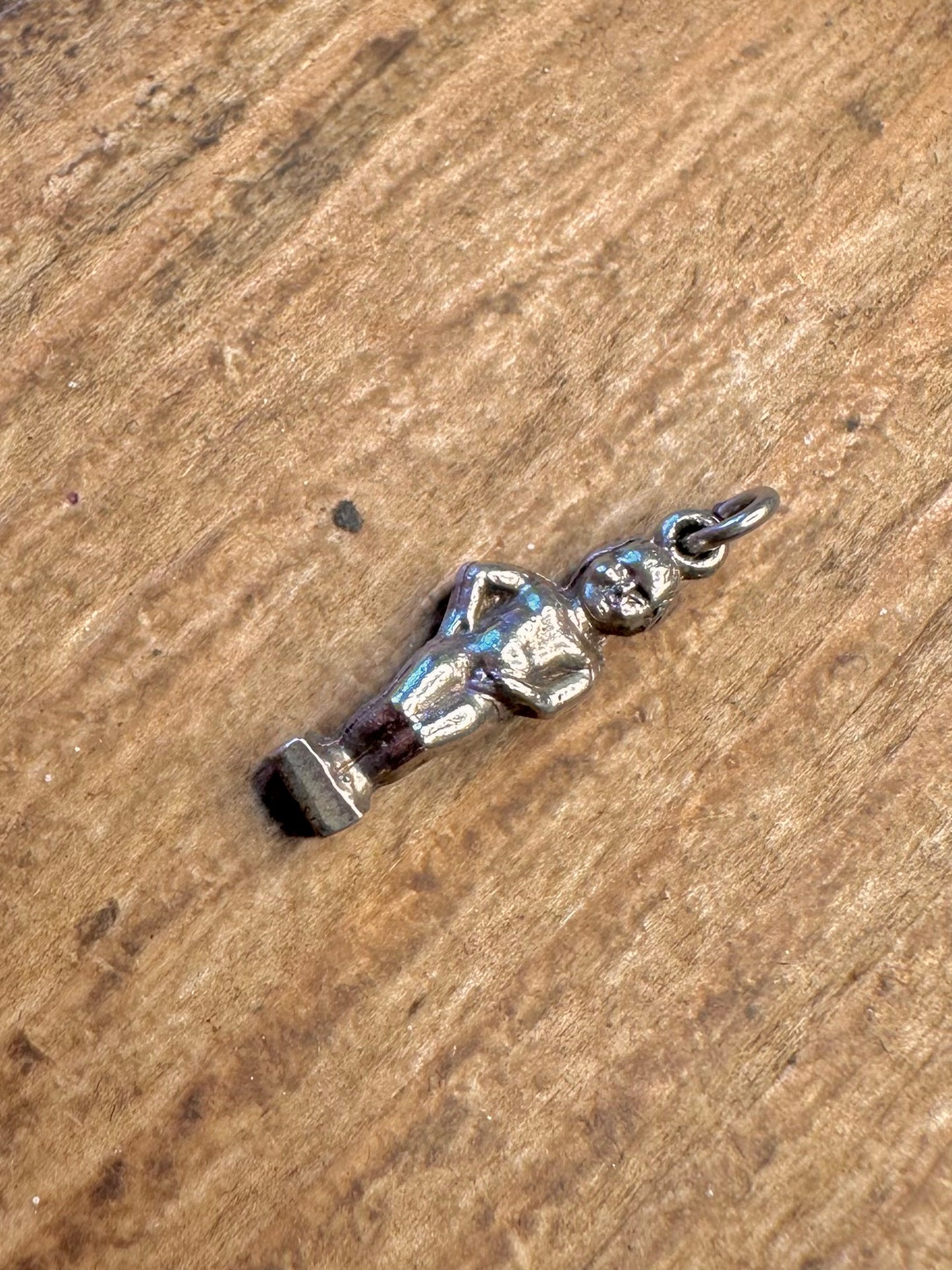 Manneken Pis Boy Scandinavian 800 Silver Charm Pendant