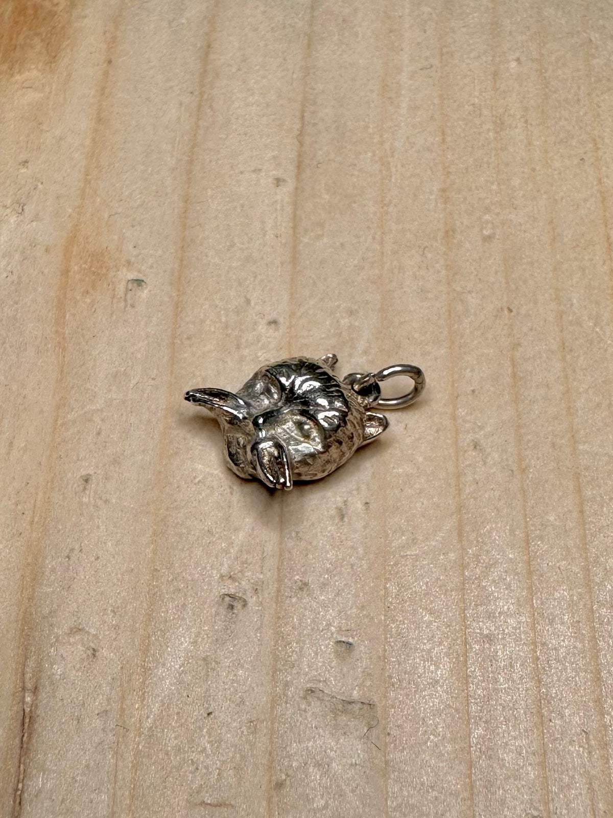 Cat Head 925 Sterling Silver Pendant