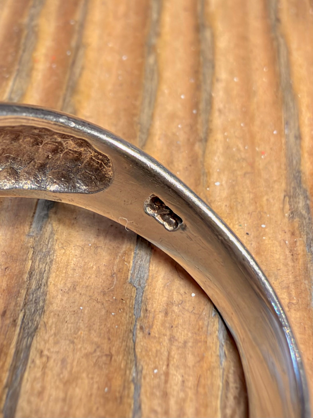 Modernist Disc 925 Sterling Silver Size R1/2 Ring