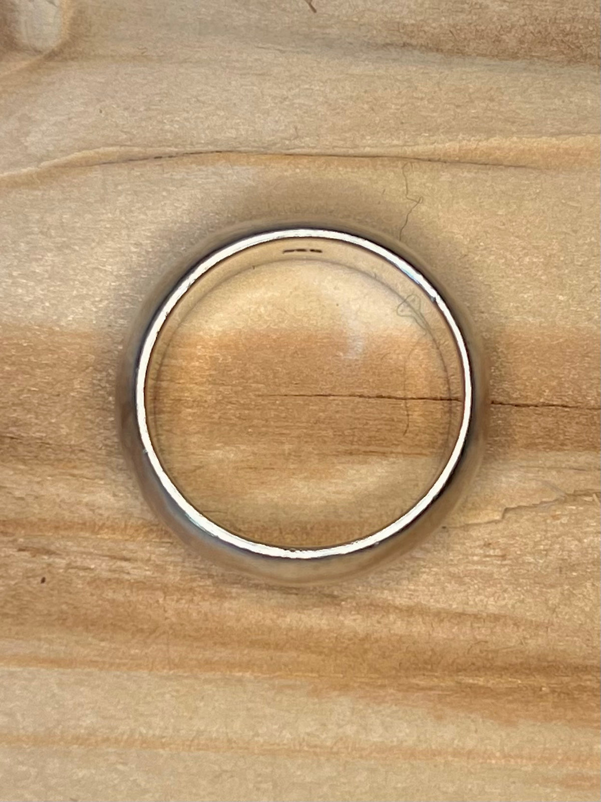 Plain Band 925 Sterling Silver Ring