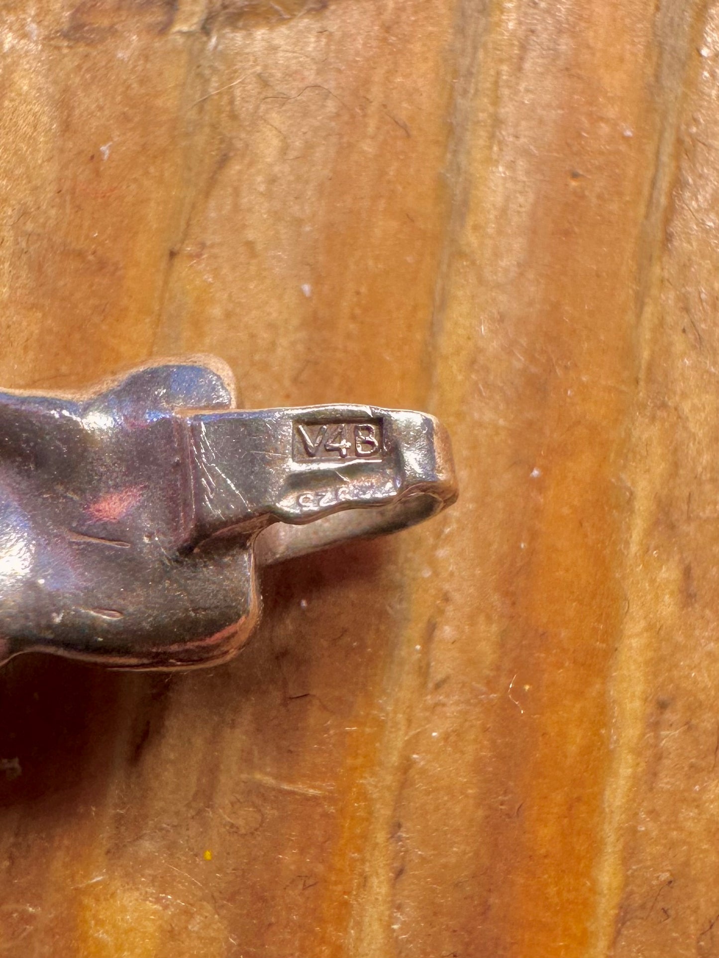 Panther Link 925 Sterling Silver 7.5 inch Bracelet
