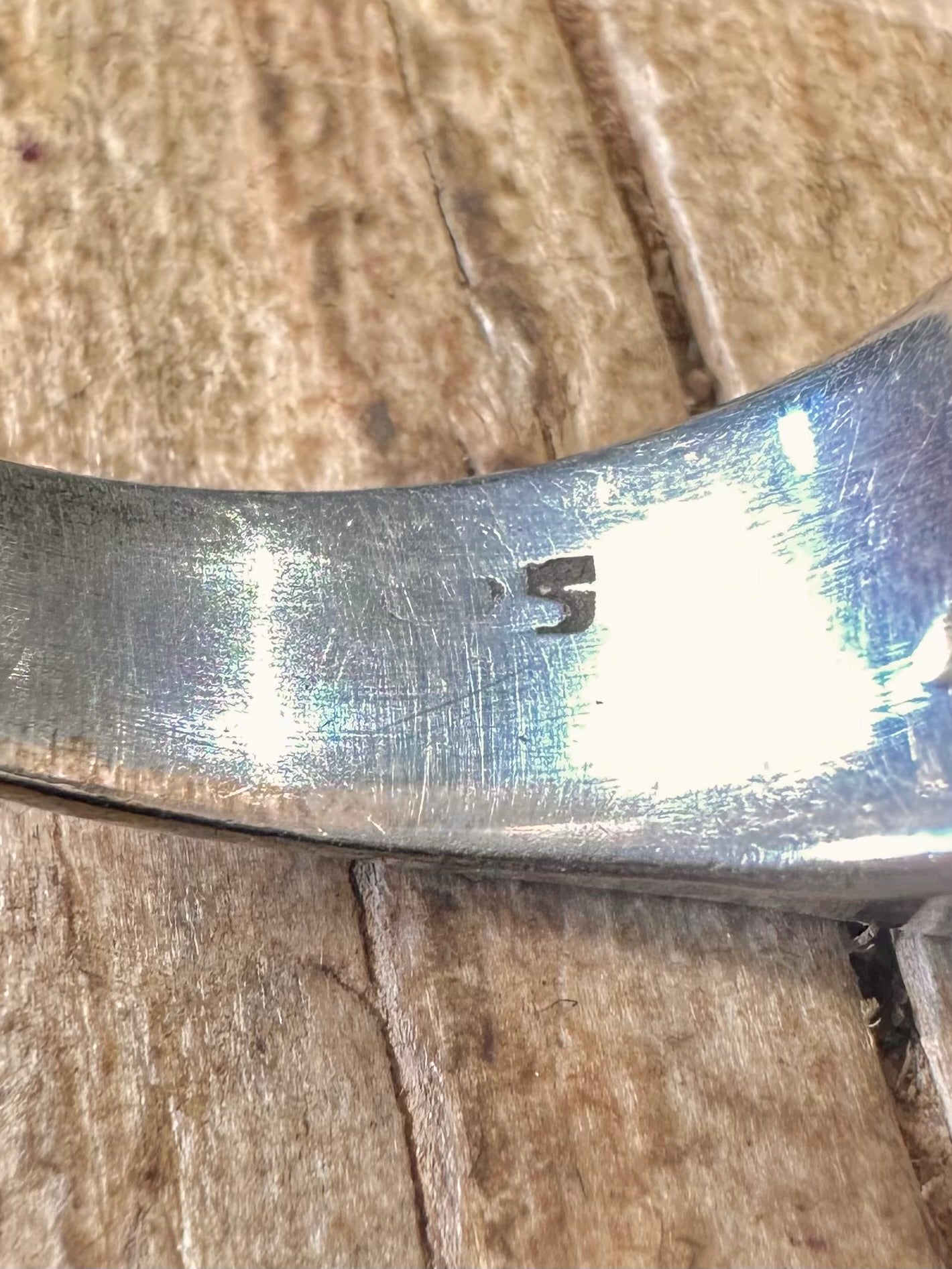 Abstract Carnelian Rectangle Chunky Europe Hallmarked 925 Sterling Silver Size S Ring