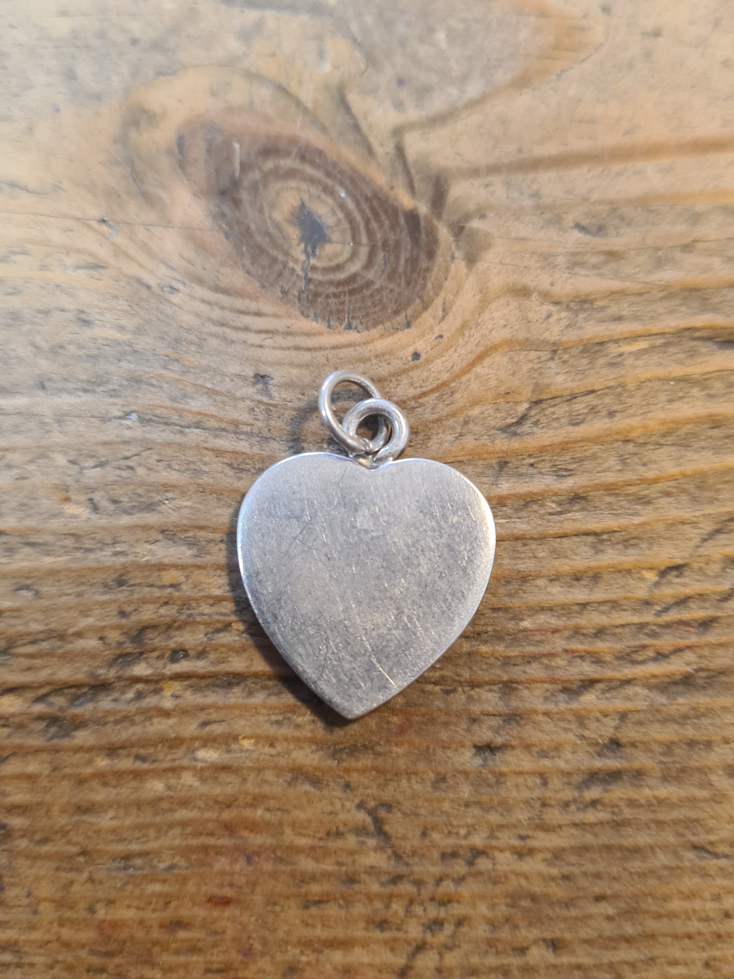 Vintage Heart 925 Silver Pendant