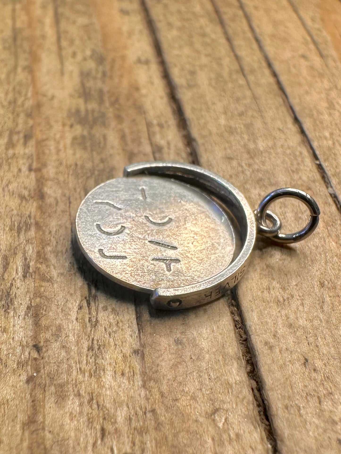 I Love You Spinner 925 Sterling Silber Charm-Anhänger