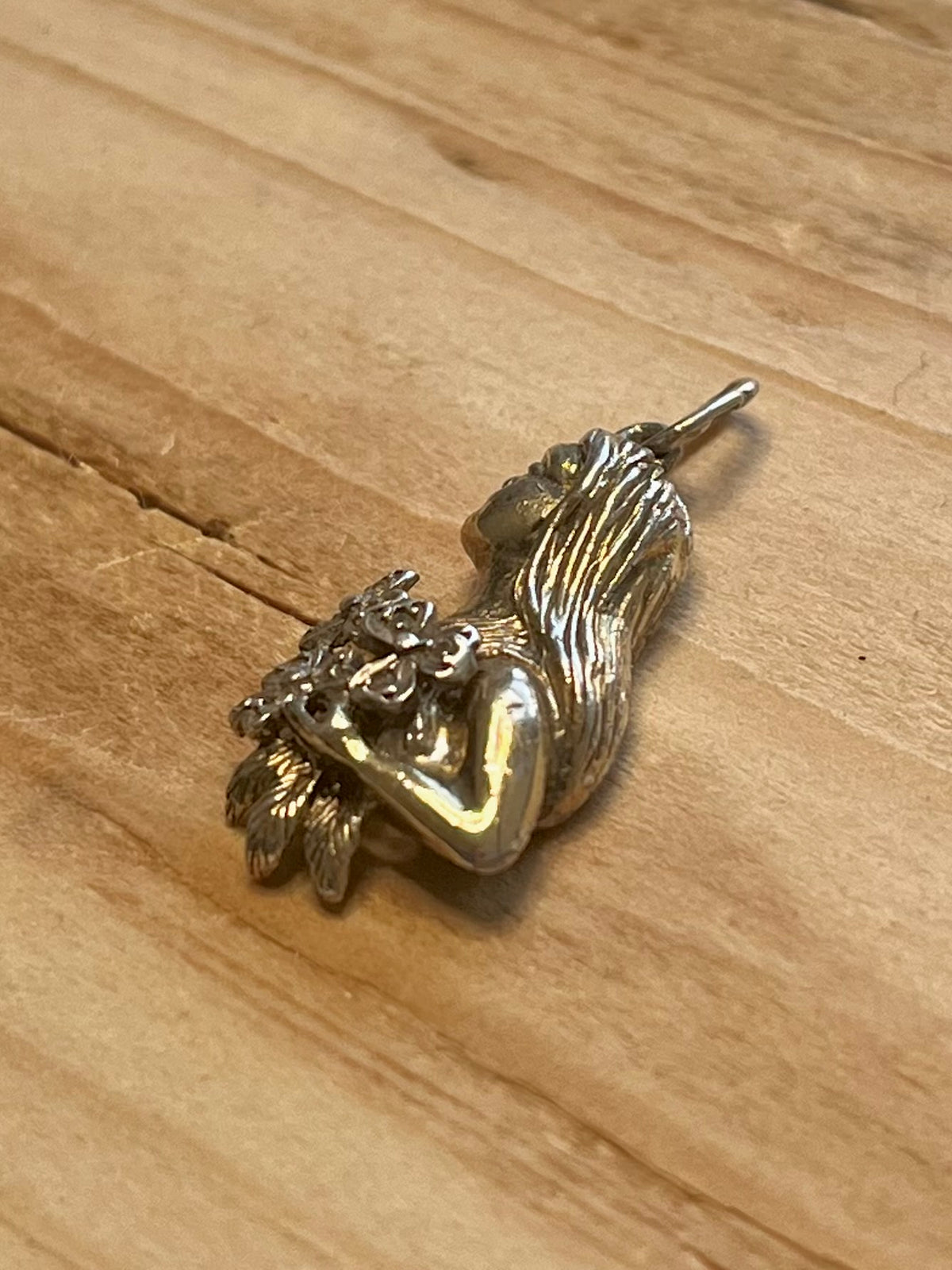 Virgo Star Sign Woman Metal Pendant