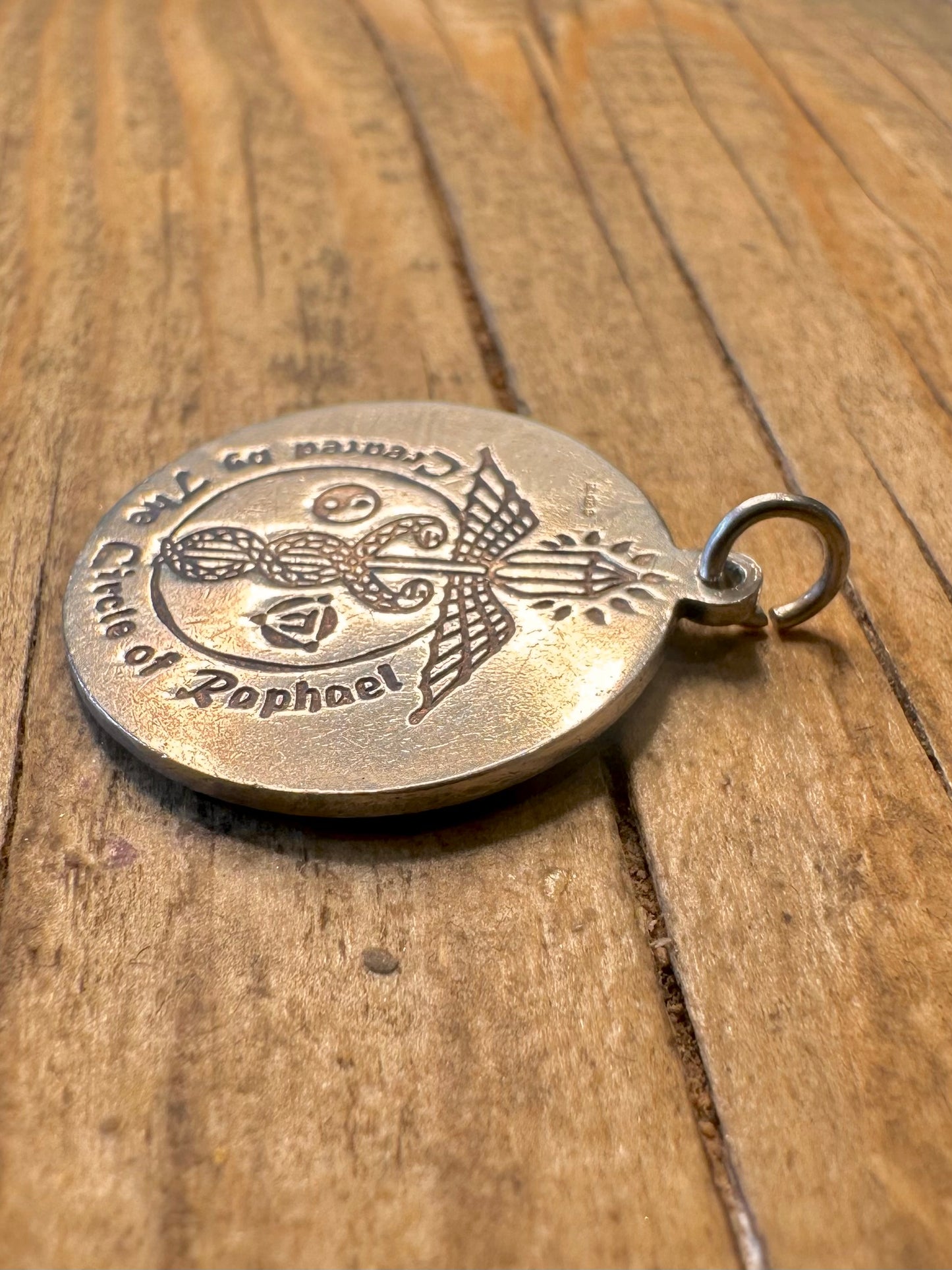 Der Kreis von Raphael Kreis 925 Sterling Silber Anhänger