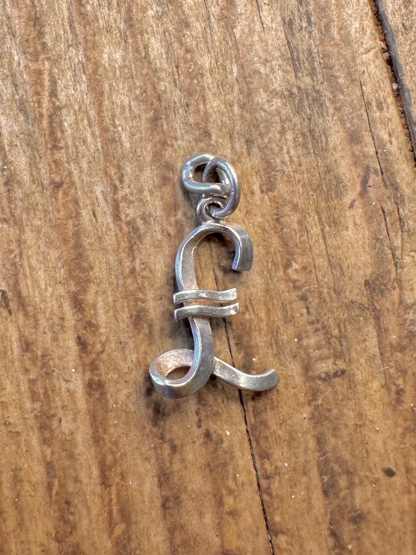 Pound Sign 925 Sterling Silver Charm Pendanth
