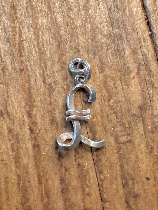 Pound Sign 925 Sterling Silver Charm Pendanth