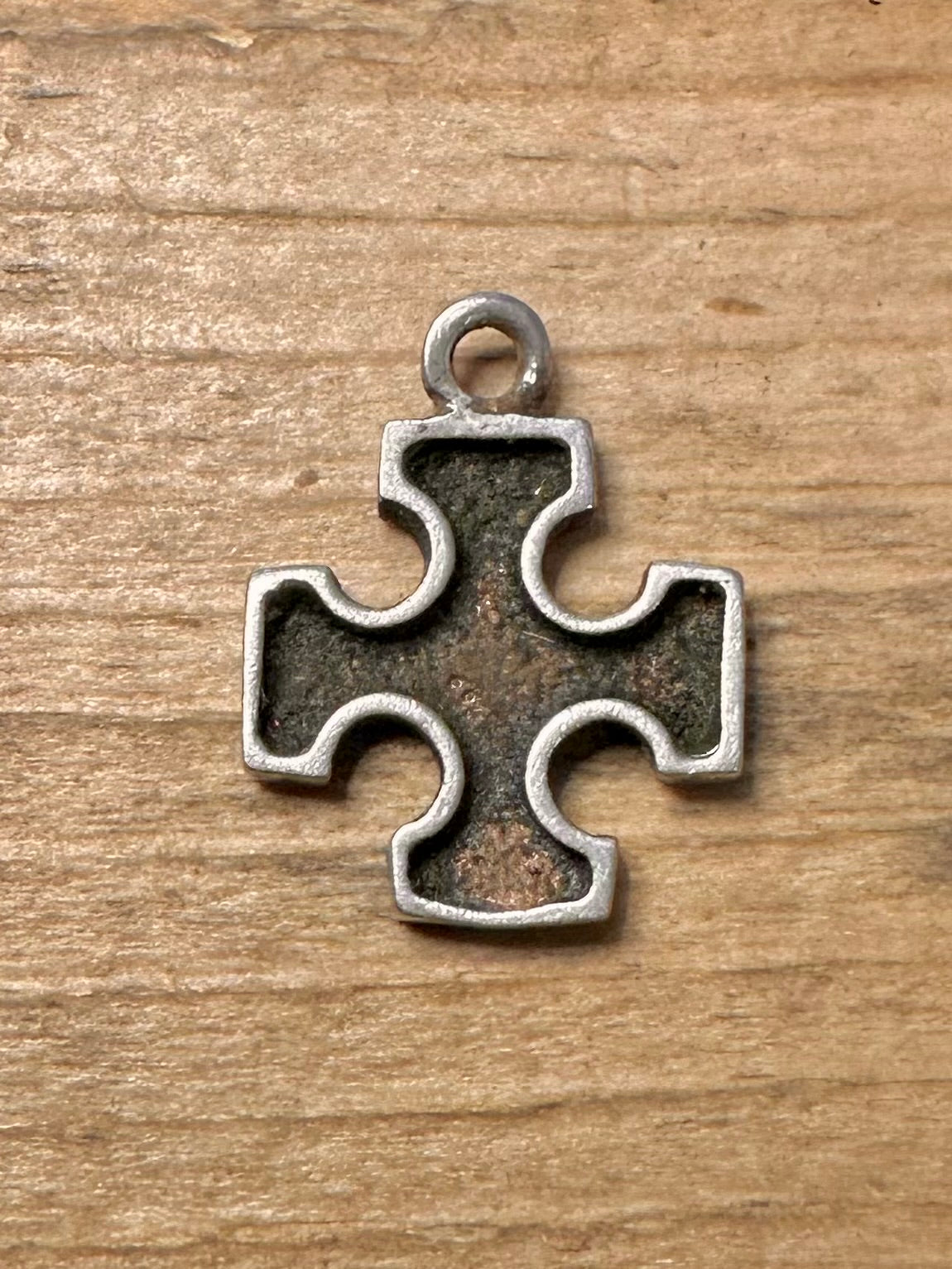 Vintage Burrian Cross 925 Silver Pendant