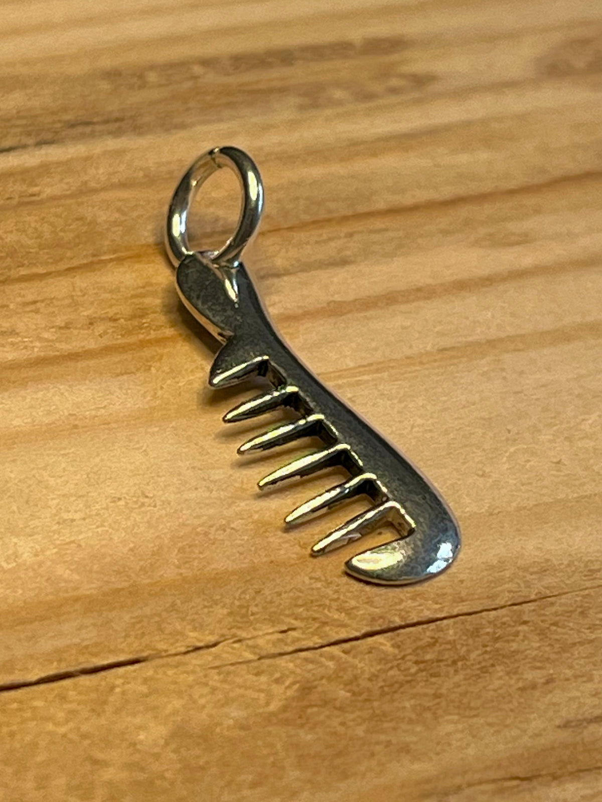 Small Comb 925 Sterling Silver Pendant