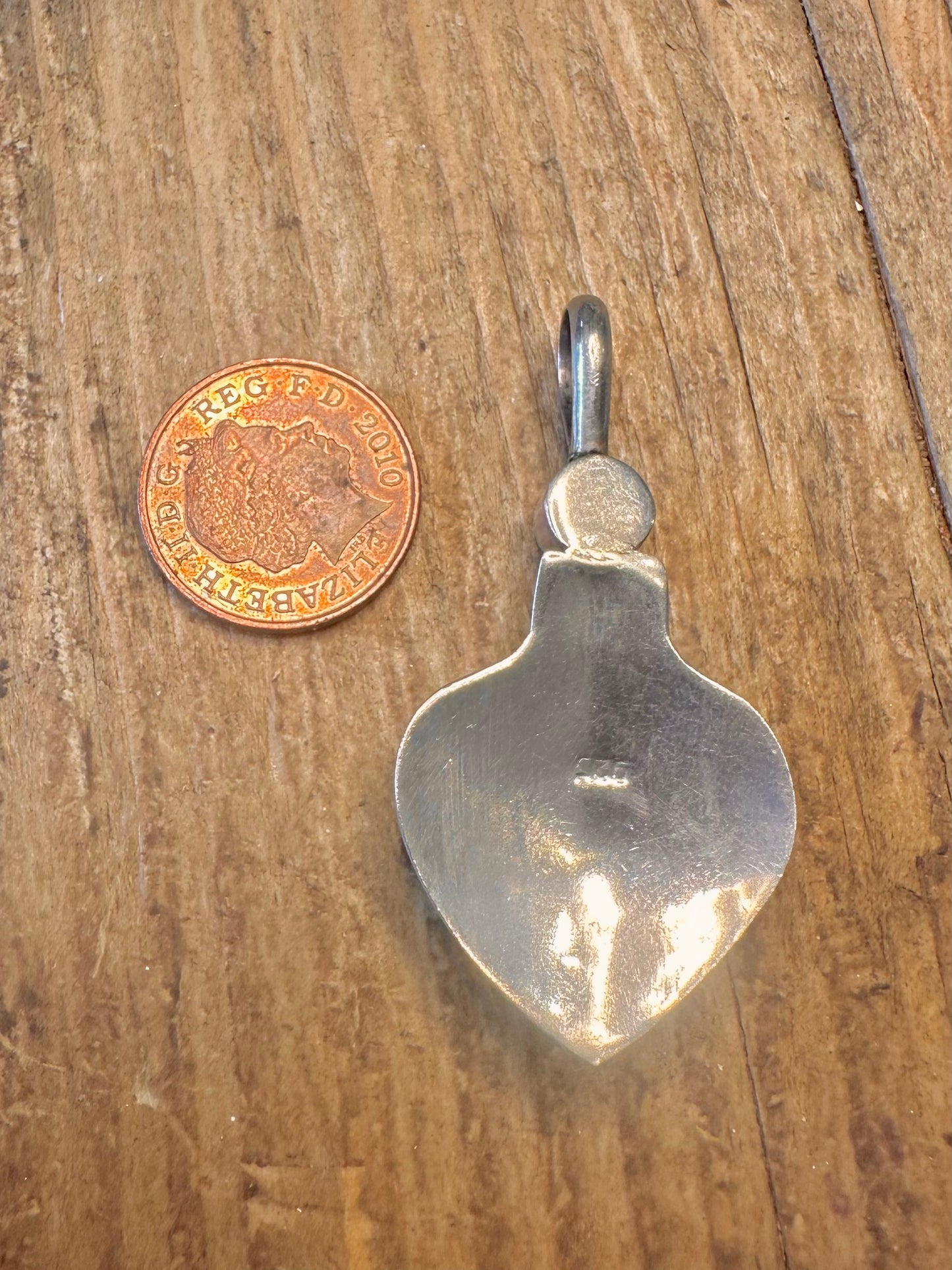 Carnelian and Pearl 925 Sterling Silver Pendant