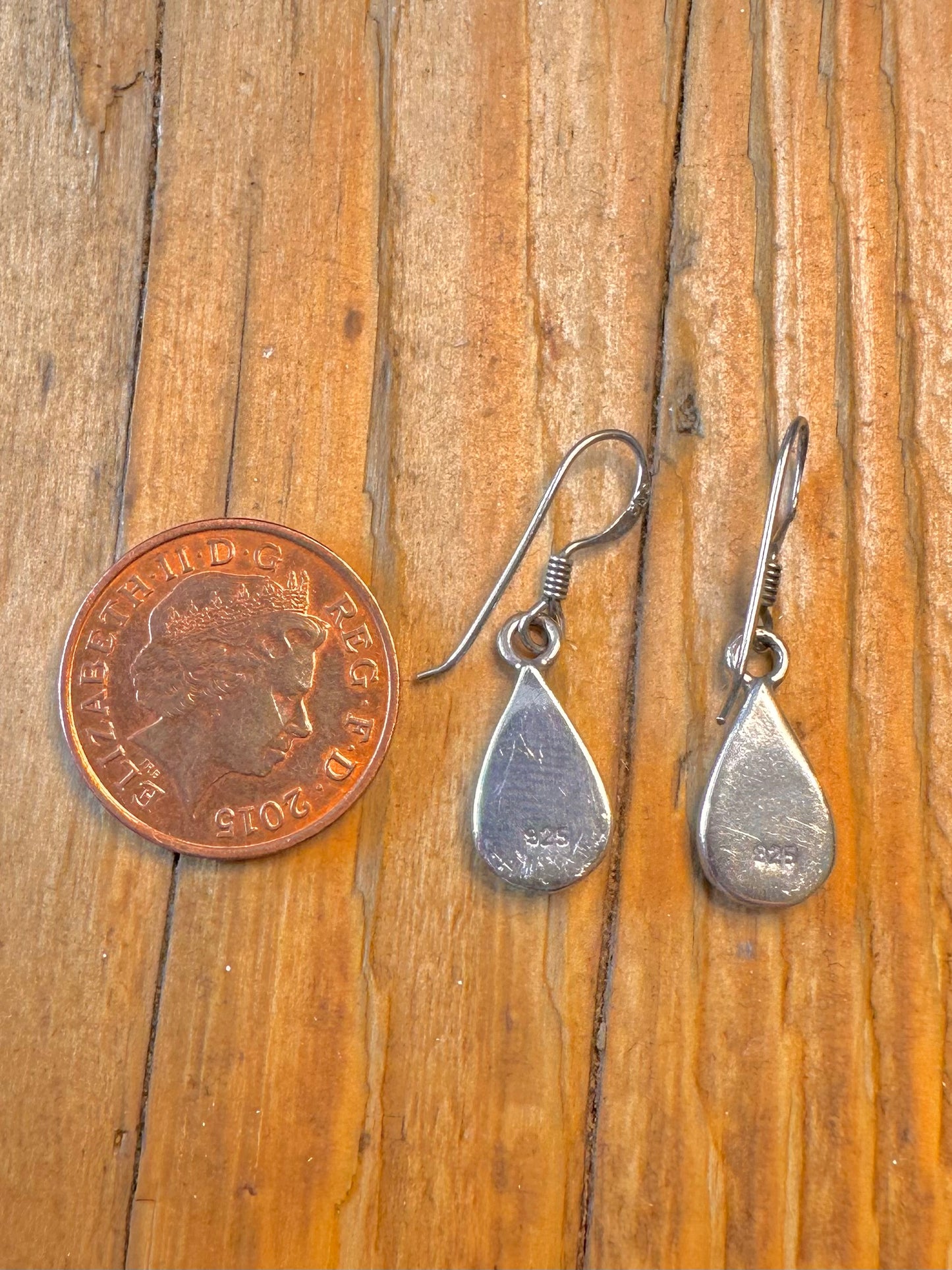 Black Onyx Dangle 925 Sterling Silver Earrings