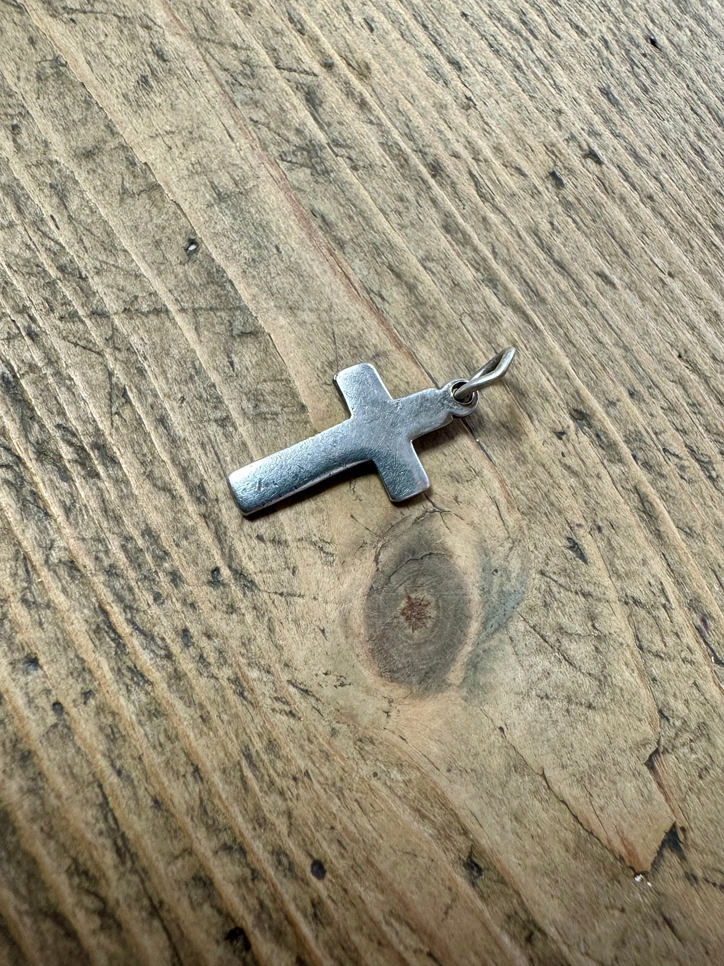 Vintage Cross 925 Silver Pendant