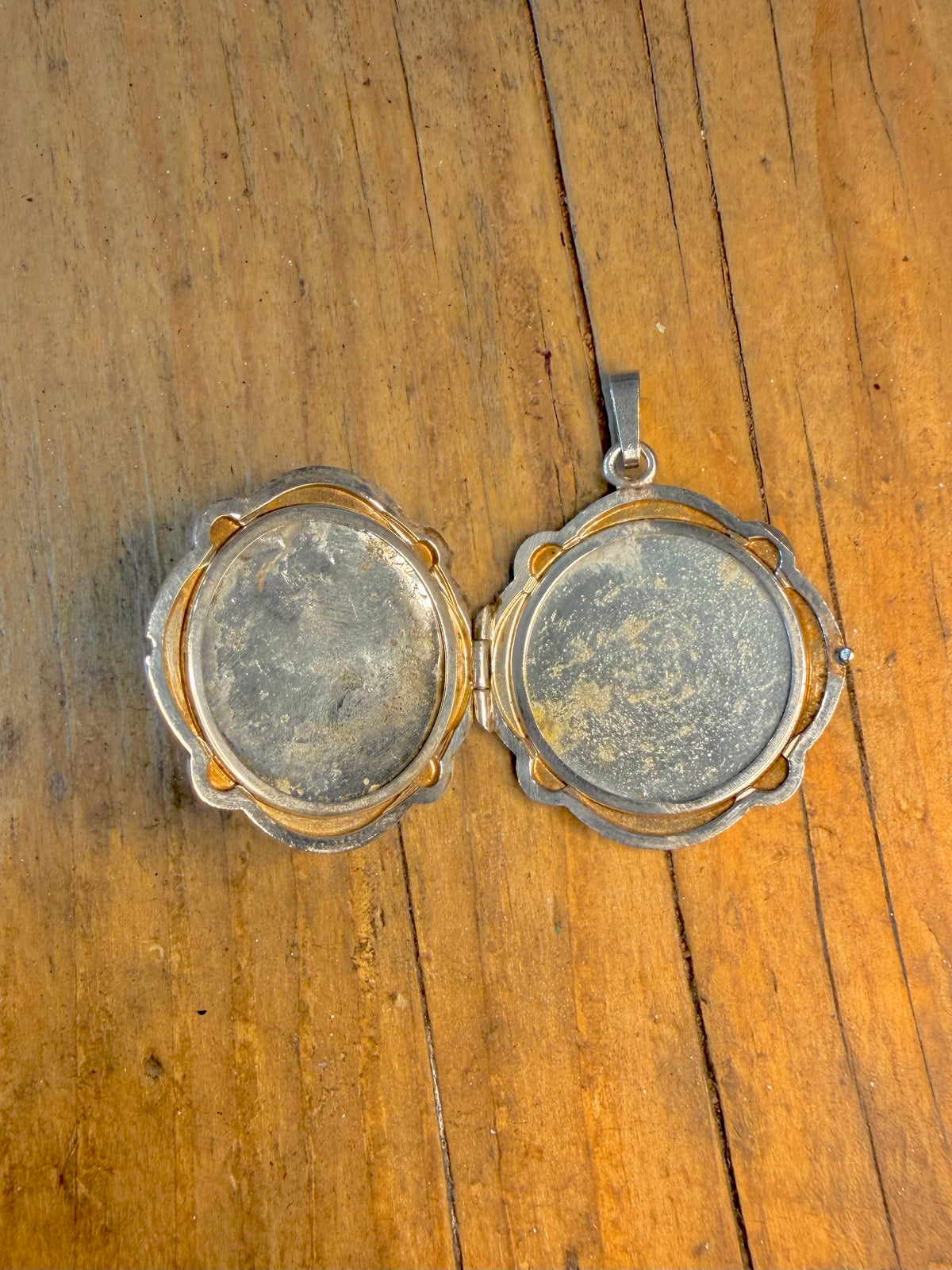 Unique Shaped Rose Embossed Textured Rose Floral Locket 925 Sterling Silver Pendant