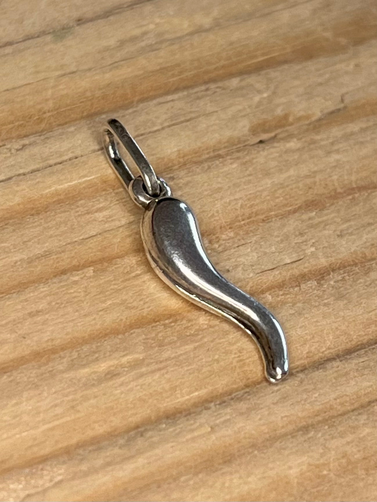 Small Chilli 925 ITALY Sterling Silver Pendant