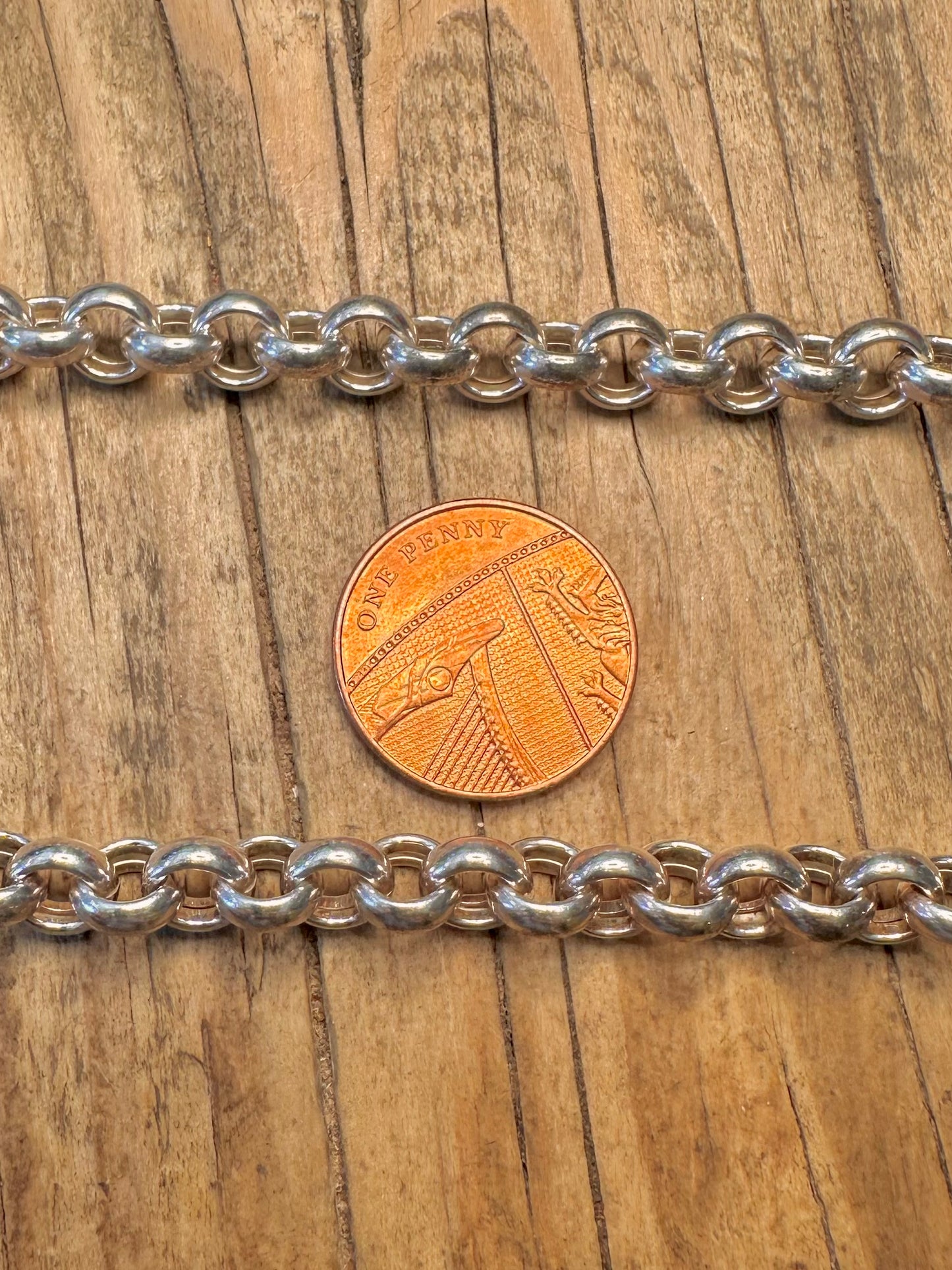 Massive 203 Belcher-Kette T-Steg Herz Italien 925 Sterling Silber 45 cm Halskette
