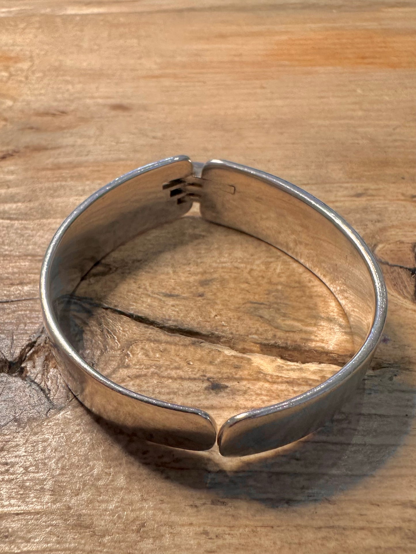 Vintage Emporia Armani Articulated 925 Silver Cuff Bangle