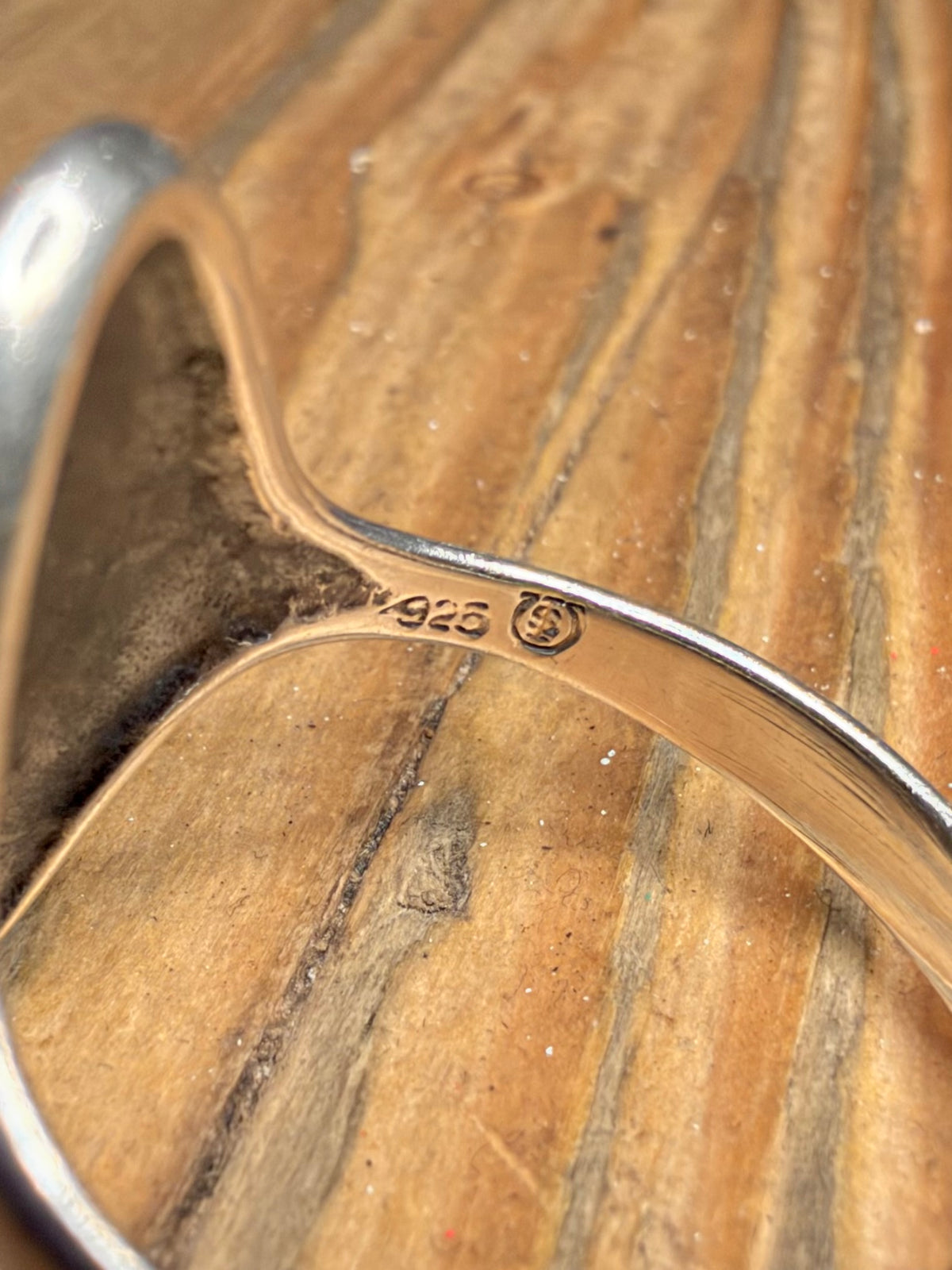 Oval Signet 925 Sterling Silver Size X Ring