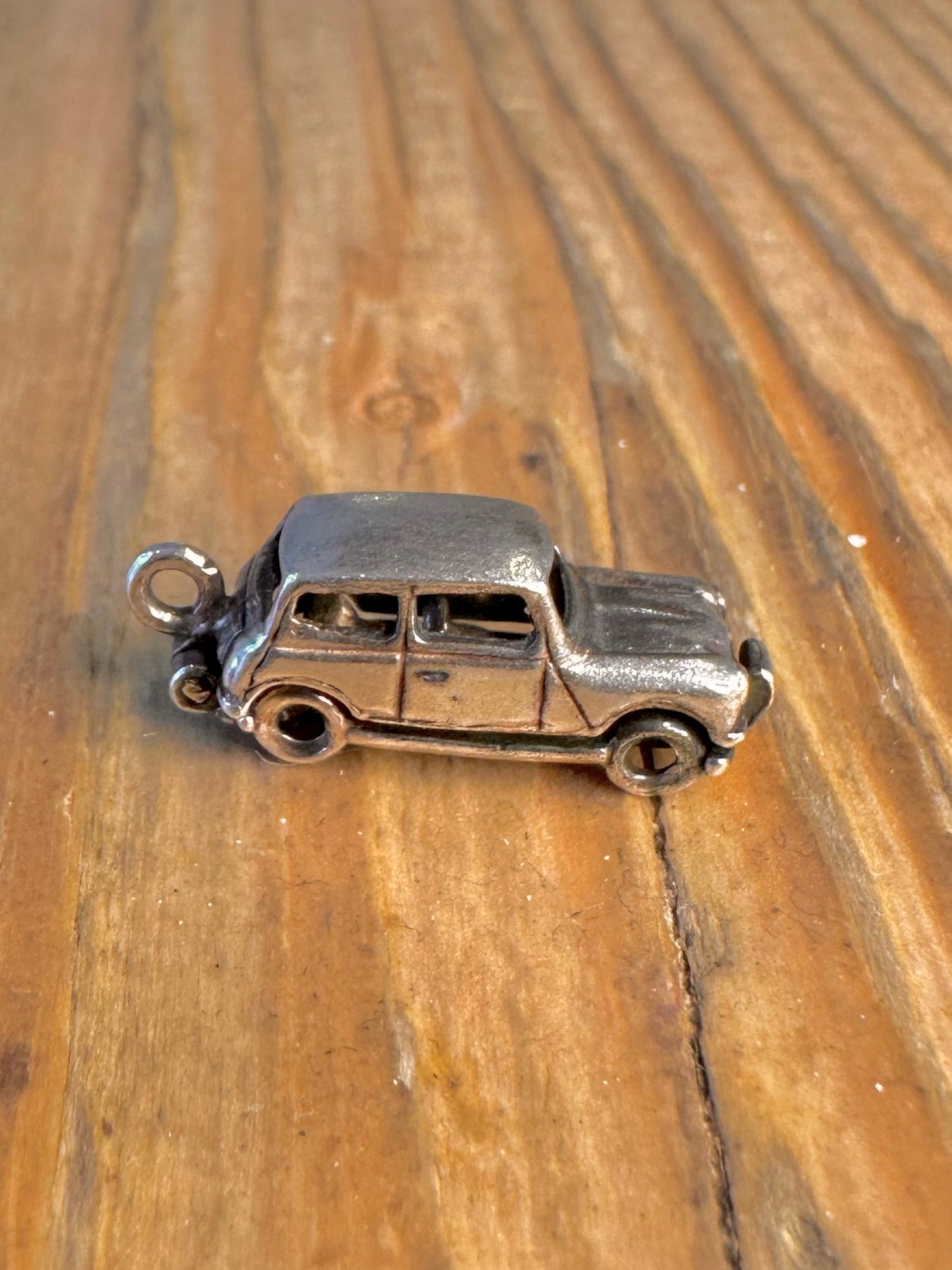 Mini Cooper Maker Nuvo Hinged Opens 925 Sterling Silver Charm Pendant