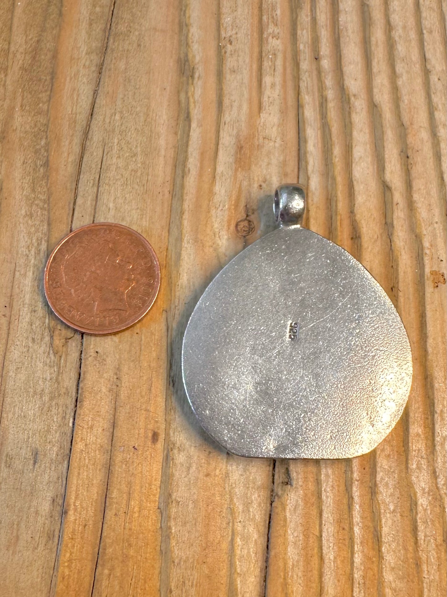 Large Ganesha Intricate 925 Sterling Silver Pendant